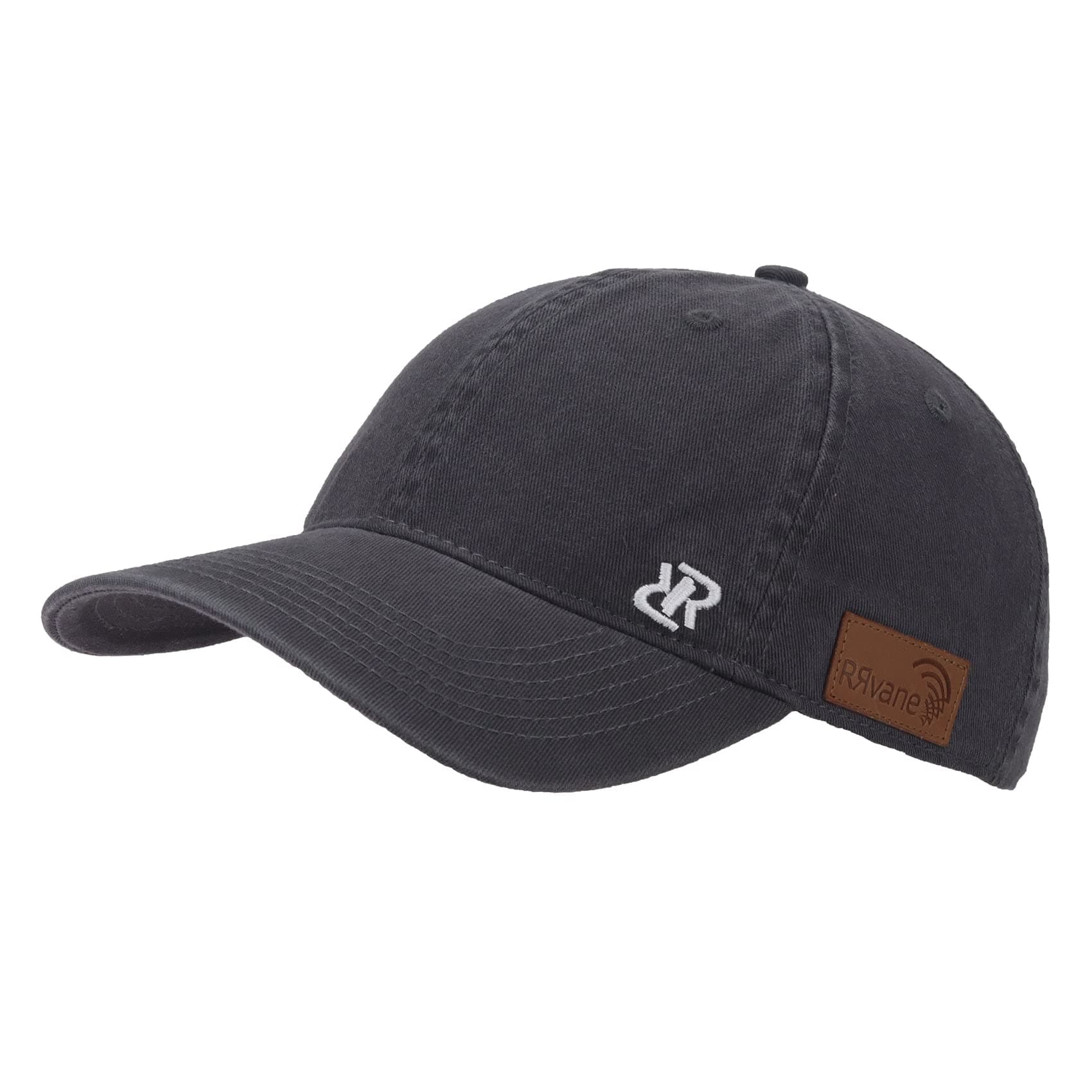 RRvane Vintage Washed Twill Cotton Dad Hat - Soft Unstructured Adjustable Baseball Cap