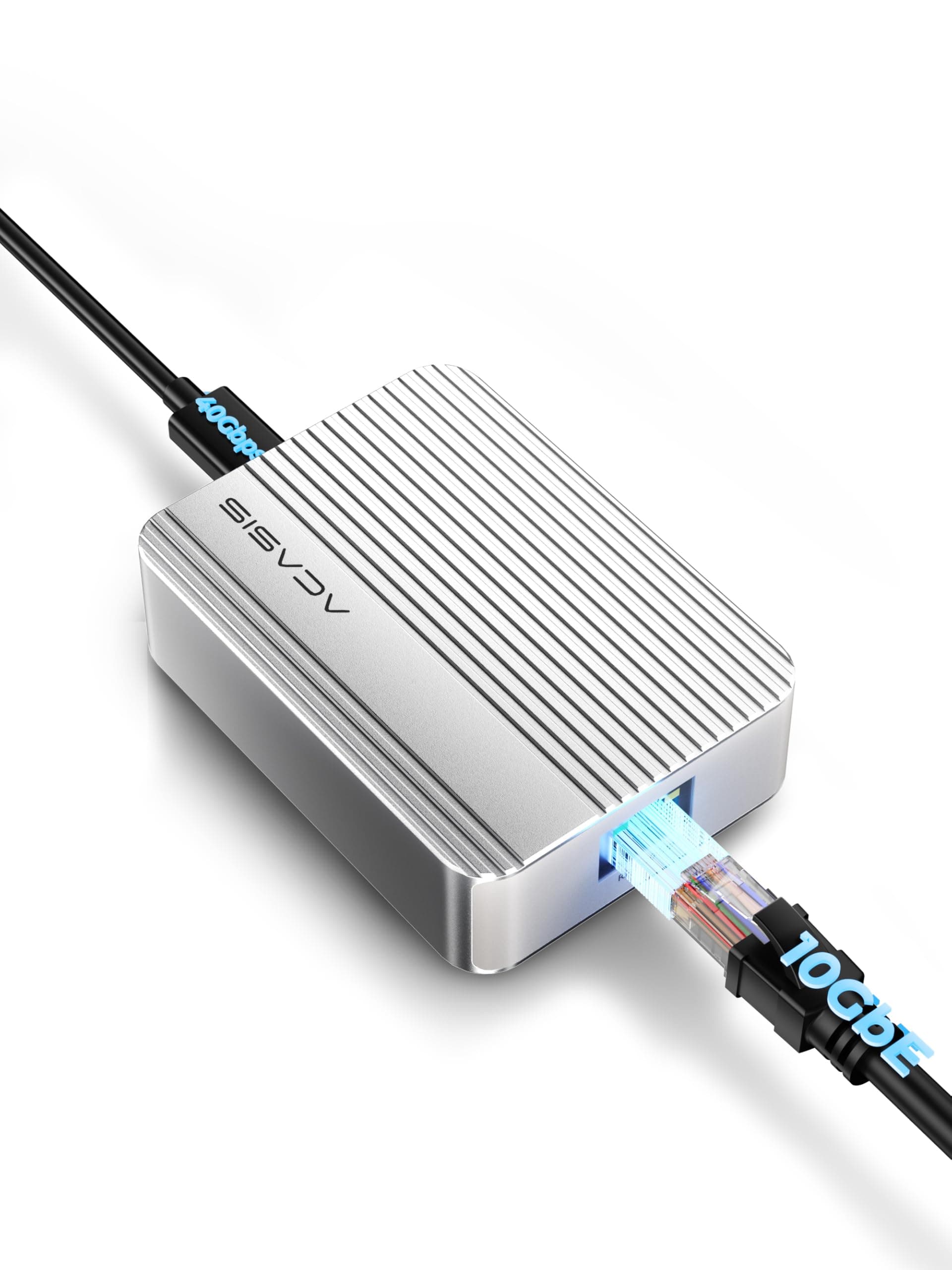 USB to Ethernet Adapter, ACASIS 1Gbps USB 3.0 to RJ45 Gigabit Ethernet LAN Network Adapter Aluminum Portable USB 3.0 Adapter for MacBook Pro/Air, iPhone 15 Pro/Max/Dell XPS, iPad Pro 2018 and Later