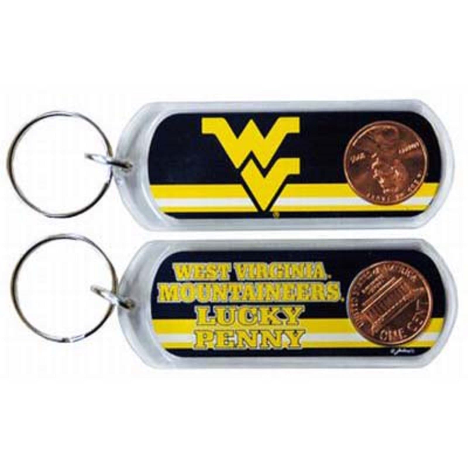 West Virginia Lucky Penny Keychain