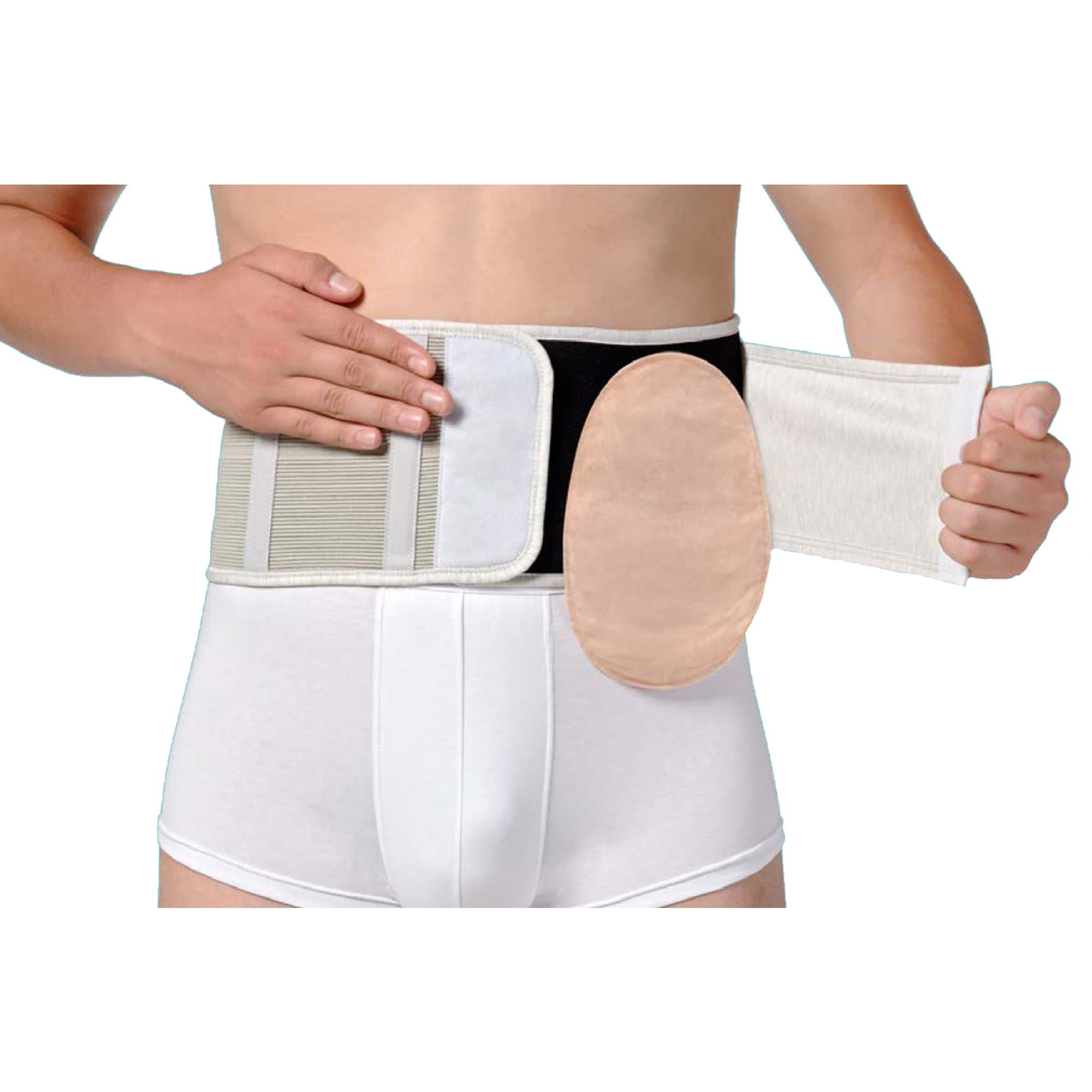 Ostomy Support Belt – Light Grey – Available in 6 Sizes, Unisex Design. (Large - 87-96 cm)