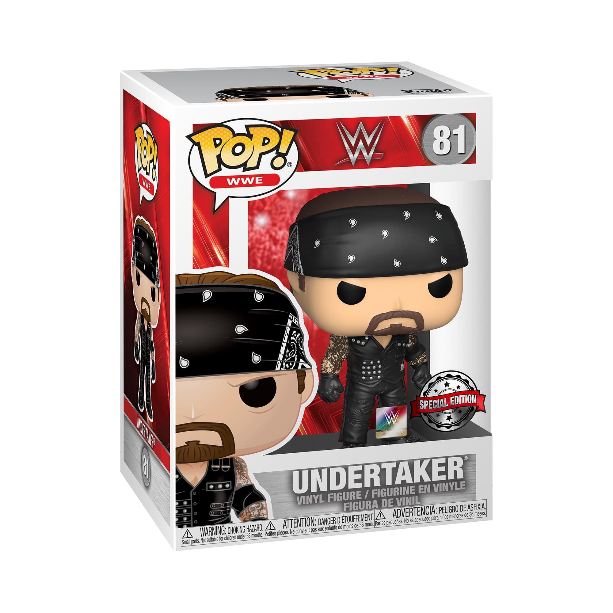 Funko POP Pop! WWE: Boneyard Undertaker Amazon Exclusive, Multicolor