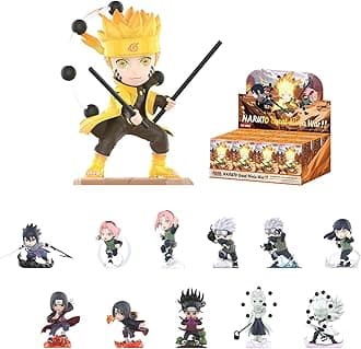Naruto Ninkai Taisen Series Figures, 12PCs Blind Box Figures, Random Design Action Figures Collectible Toys Home Decorations, Holiday Birthday Gifts, Whole Set