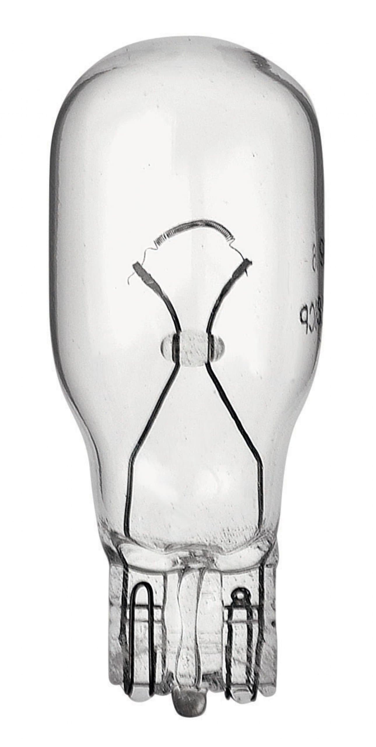 10 Pack 18 Watt T5 Wedge Base 12 Volt 20000 Hour Clear Xenon Lightbulb, Yellow