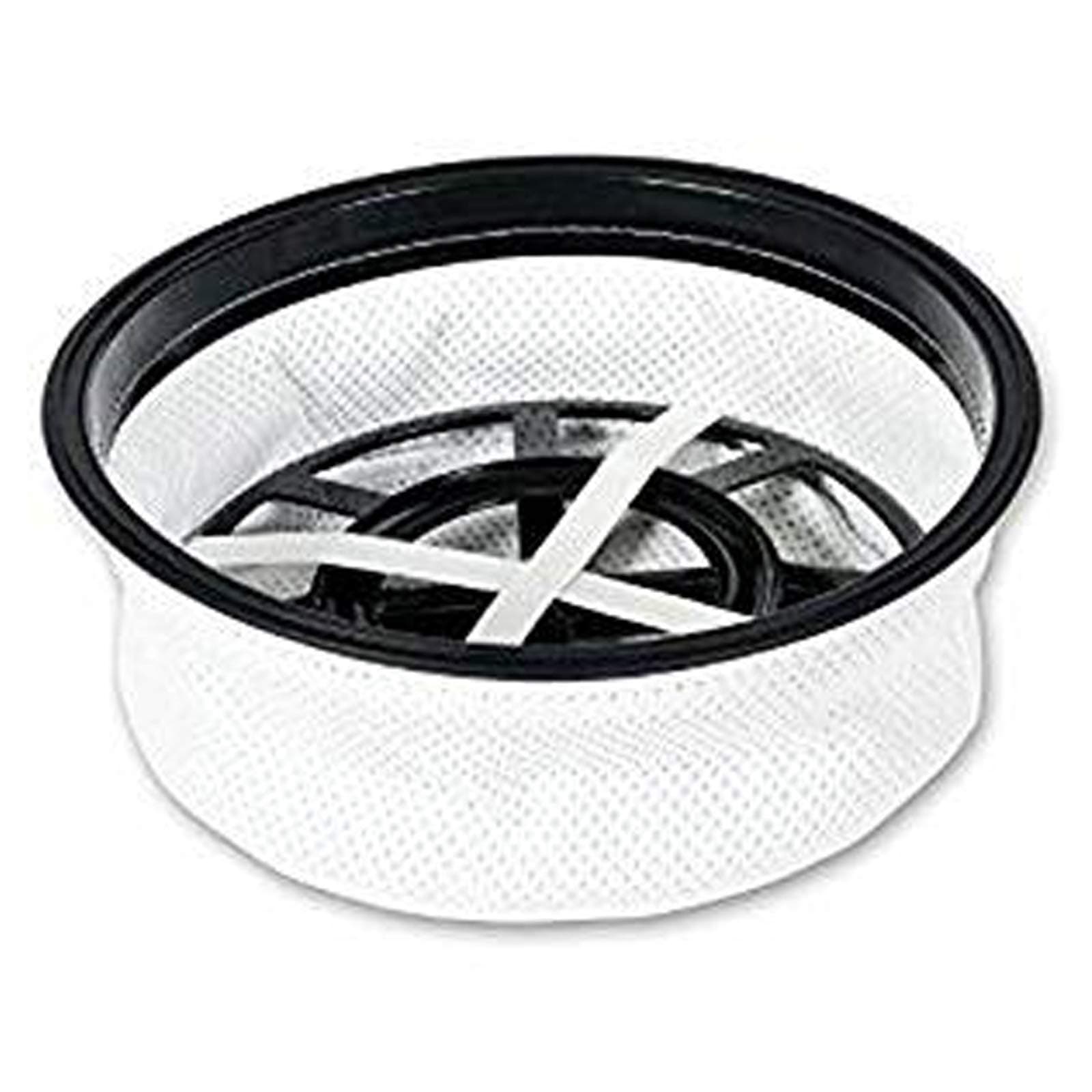 SPARES2GO 12" Microfibre Cloth Round Filter for Numatic Henry Hetty James Vacuum Cleaner