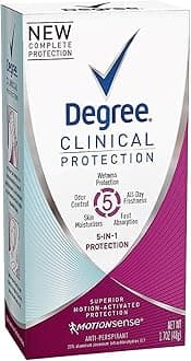 Degree Clinical Protection 5-in-1 Antiperspirant 1.70 oz (3 Pack)