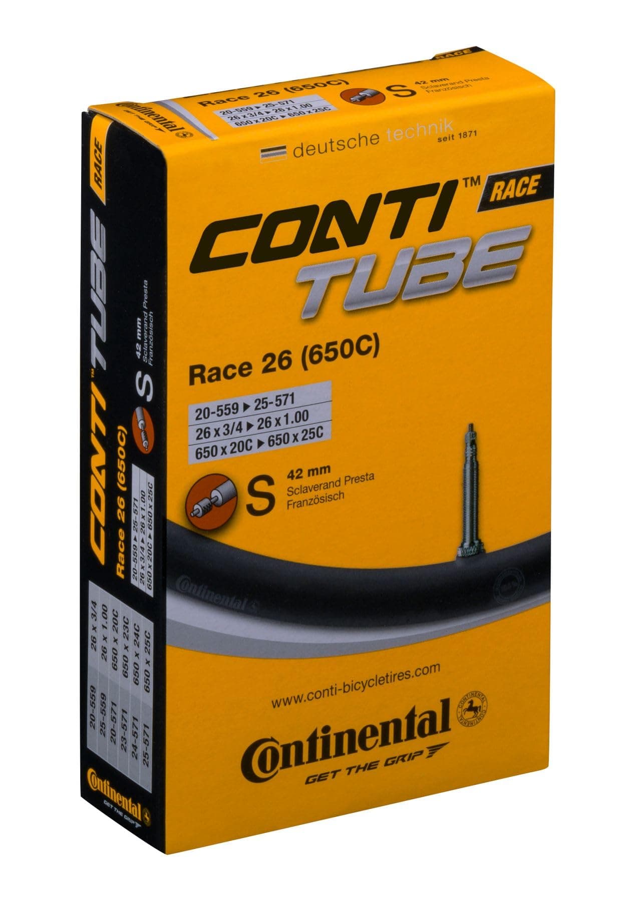 Continental 42mm Presta Valve Tube