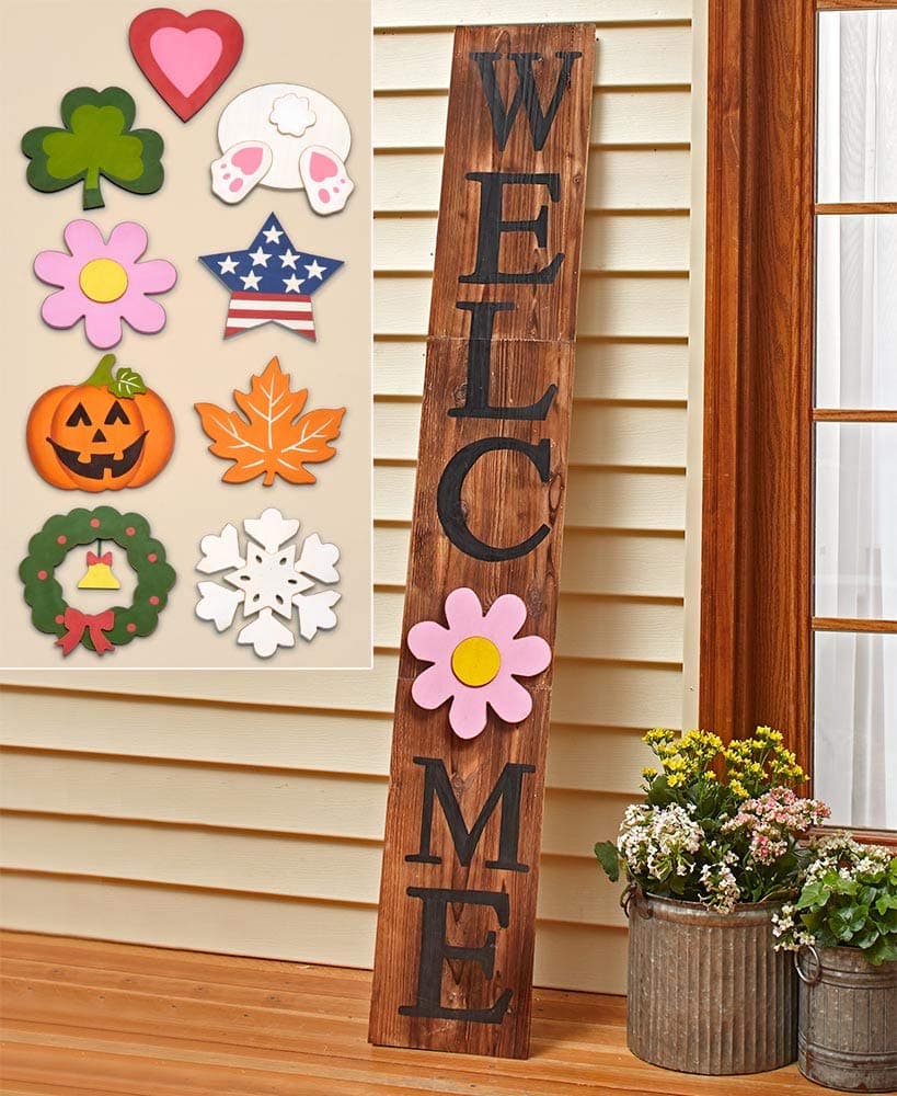 LTD 10-Pc. Interchangeable 5-Ft. Welcome Sign