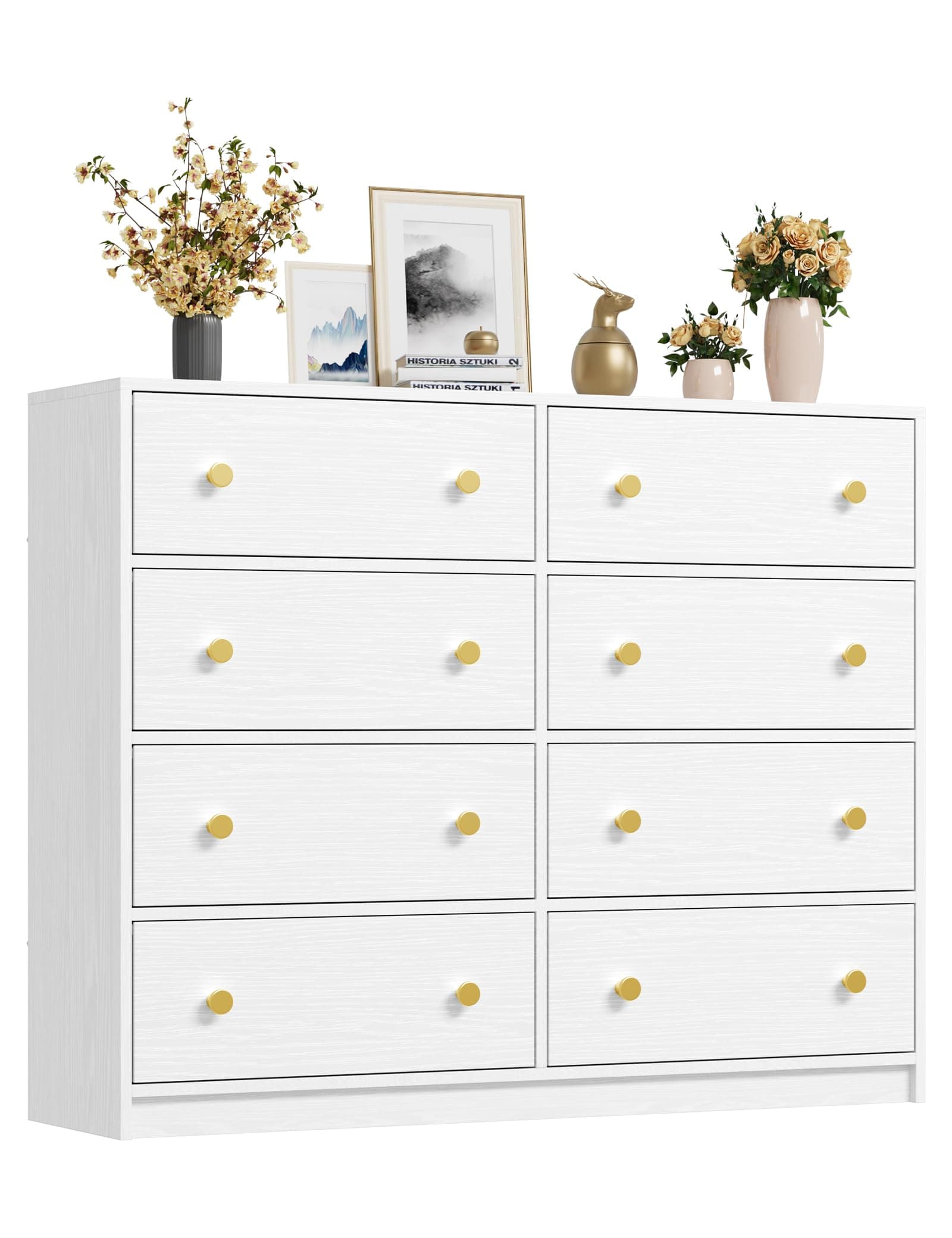 8 Drawer wide Dresser