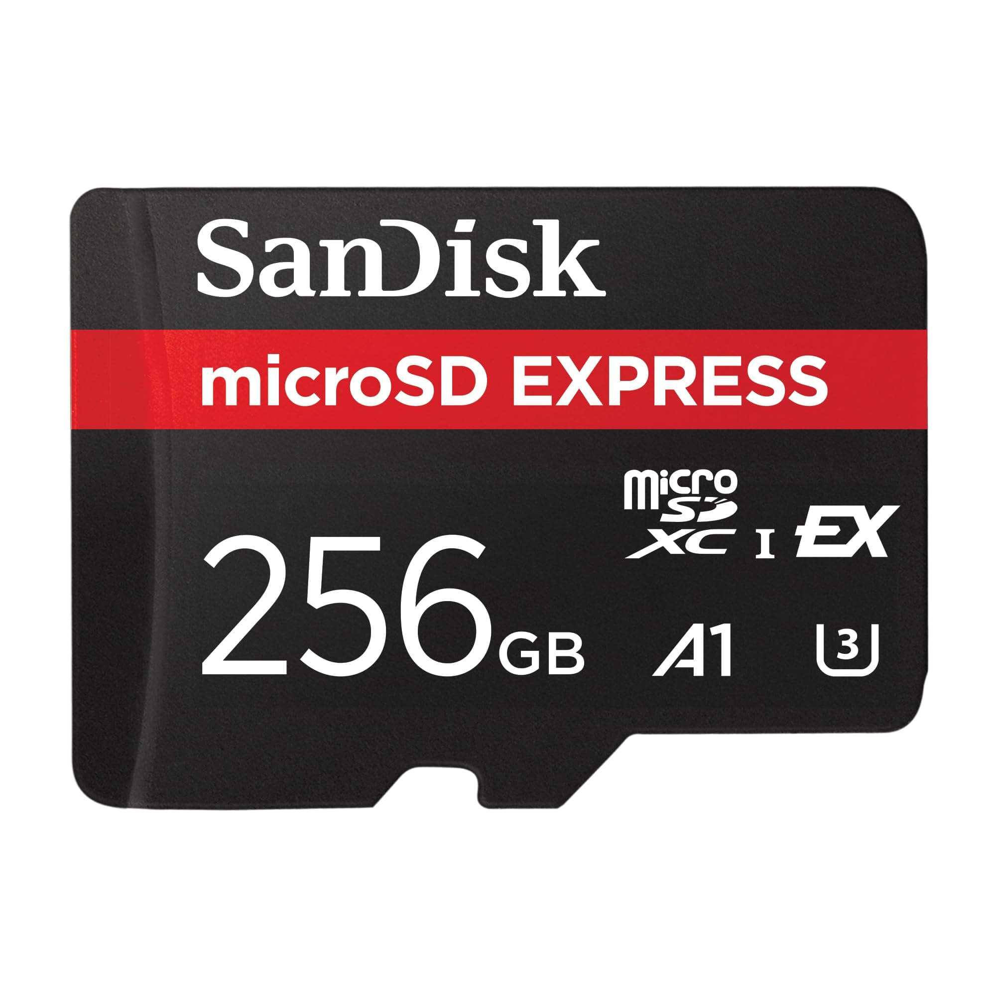 microSD Express Card 256GB - Works with Nintendo Switch™ 2 (Up to 880MB/s Read, Up to 650MB/s Write, 210MB/s Sustained Write, SanDisk QuickFlow Technology, ThermAdapt, UHS-I, U3, C10)