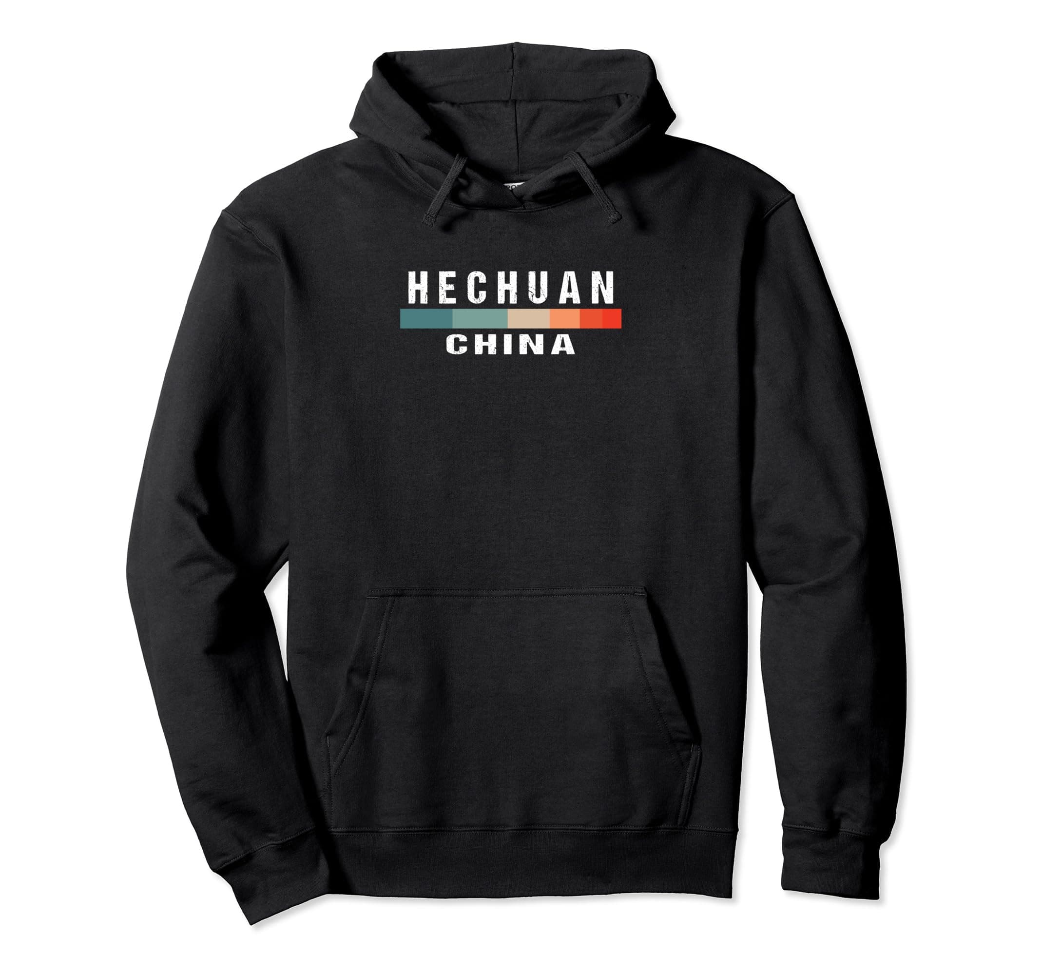Hechuan China City Trip Pullover Hoodie