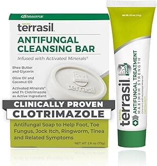terrasil Antifungal MAX 6X (0.5oz Tube + Soap)