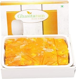 Ghasitaram Gifts Mother's Day Gifts - Mango Ice Halwa (200 GMS) |Diwali,Holi,Rakhi,Valentine,Christmas,Birthday,Anniversary,Gift For Her,Him,Mothers Day,Fathers Day|