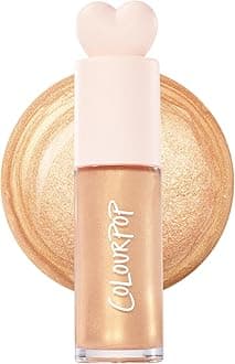 ColourPop Hi-Lite Dewy Liquid Highlighter - Ultra-Reflective Face & Body Illuminator - Glowy Summer Makeup with Hyaluronic Acid & Niacinamide for a Blendable Glow - Immediately Yes (0.38 oz)