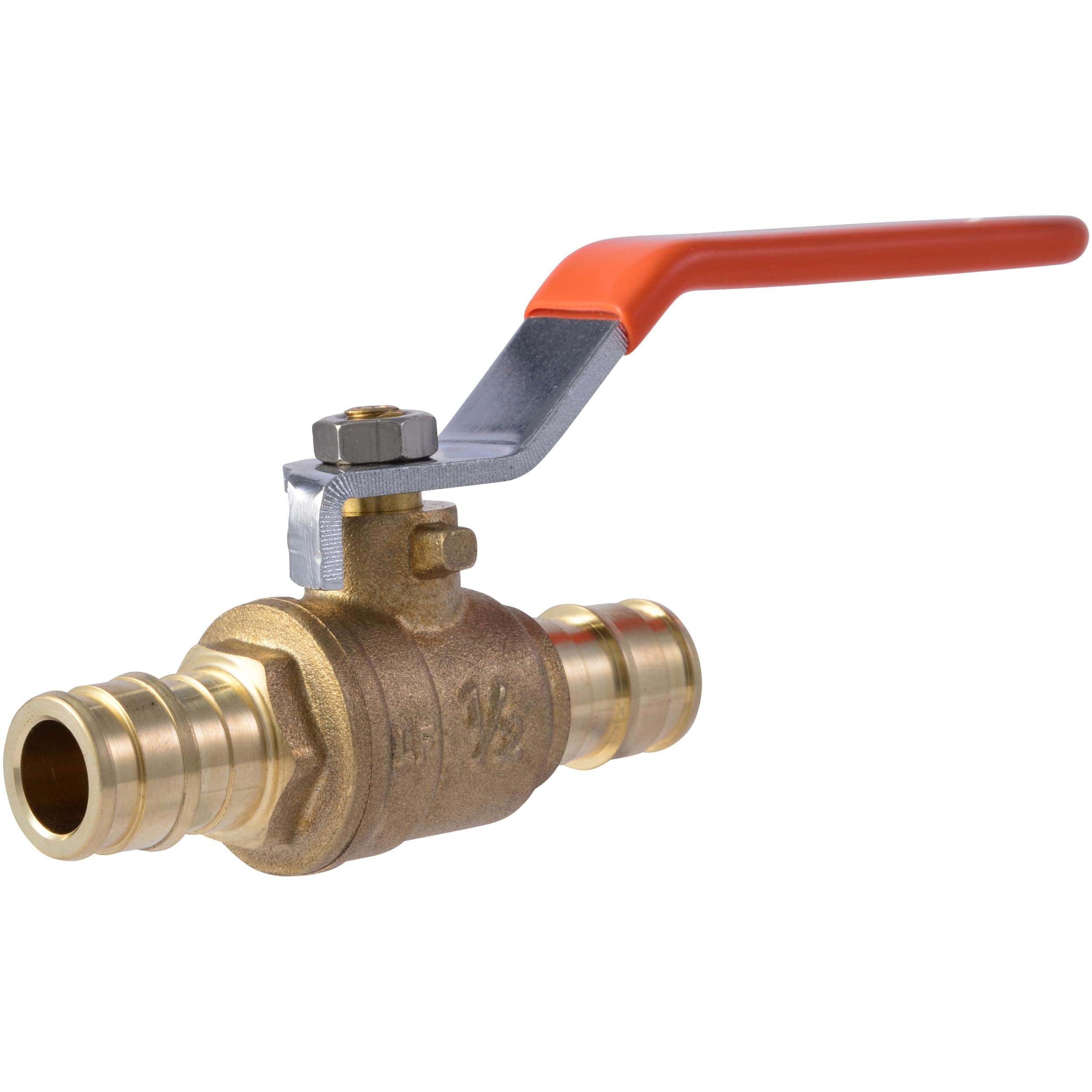SharkBite 1/2 Inch Expansion Ball Valve for PEX-A Pipe, Brass Plumbing Fittings for PEX A Tubing, UAB22461LFA