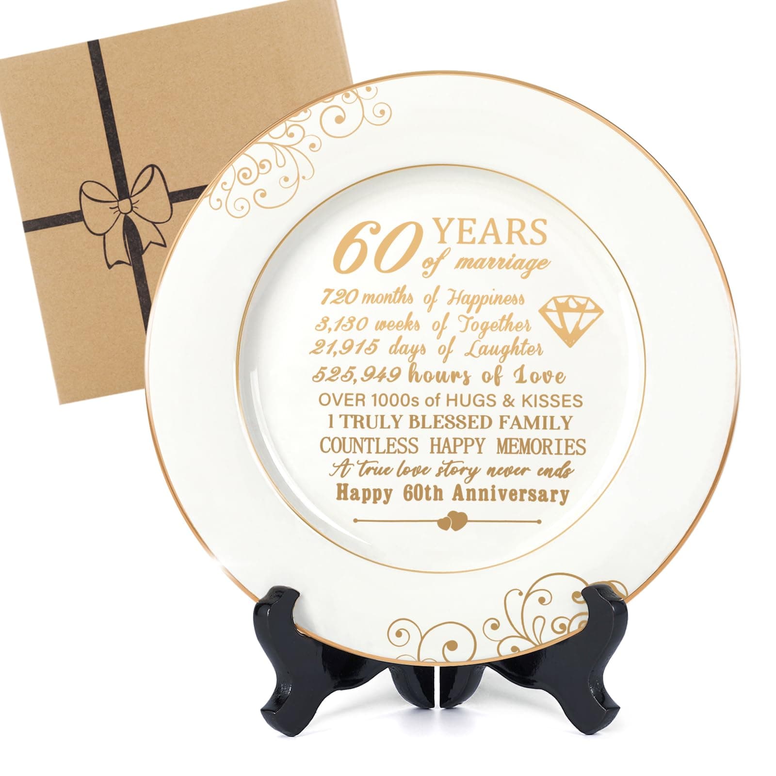 60th Anniversary Plate