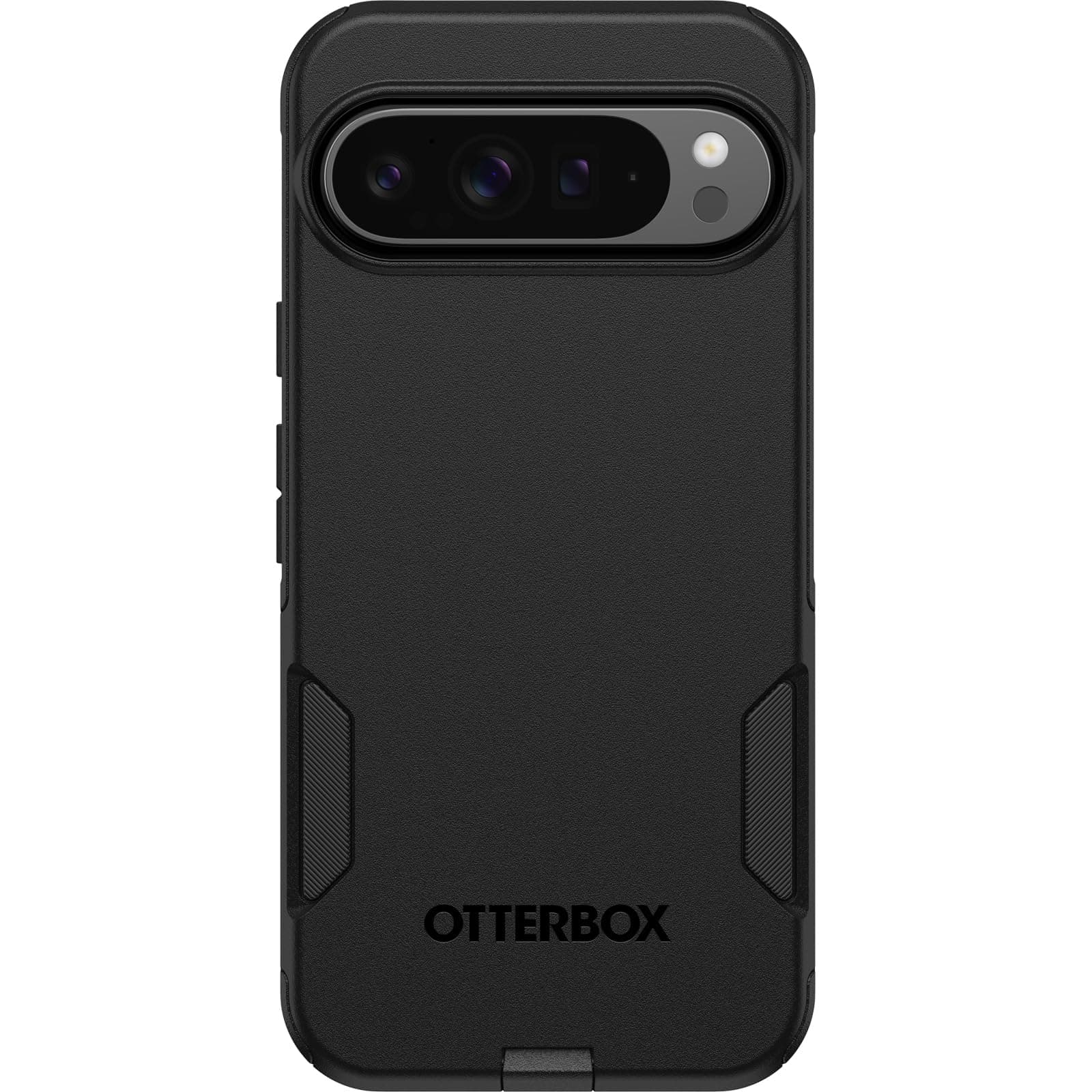 Google Pixel 9 Pro XL Commuter Series Case - Black, Ultra-Sleek, Wireless Charging Compatible, Raised Edges Protect Camera & Screen (Ships in Polybag)