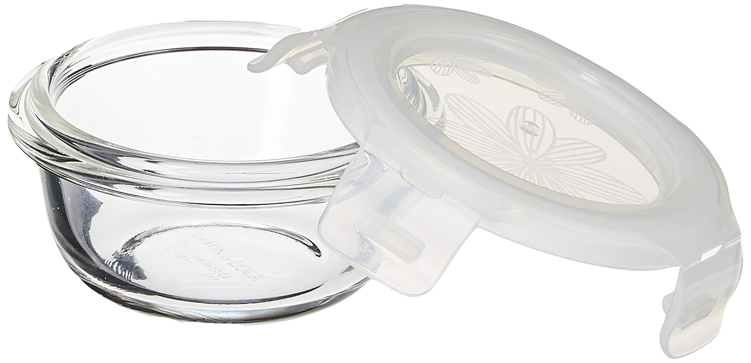 LocknLockRound Glass Oven Container with Lid - 140 ml