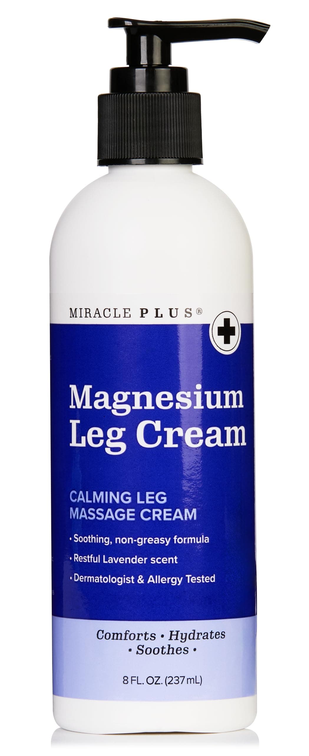 Magnesium Calming Leg Massage Cream, 8 Ounce