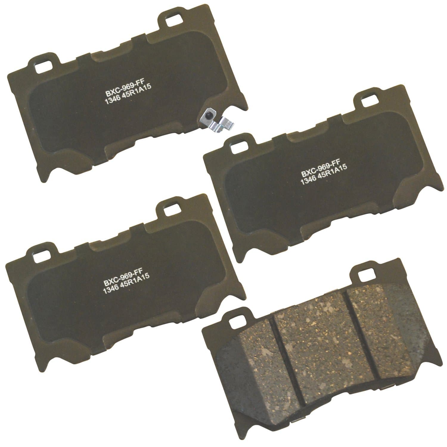 Bendix Premium SBC1346 Ceramic Front Brake Pads for Select Models INFINITI FX50, G37, M37, M56, Q50, Q60, Q70, Q70L, QX70, Nissan 370Z, Z
