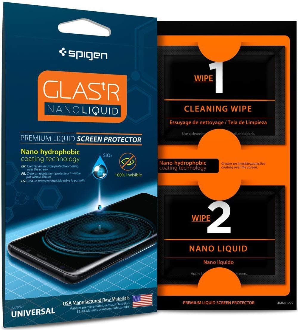 Spigen Glas.tr Nano Liquid Universal Screen Protection - Clear