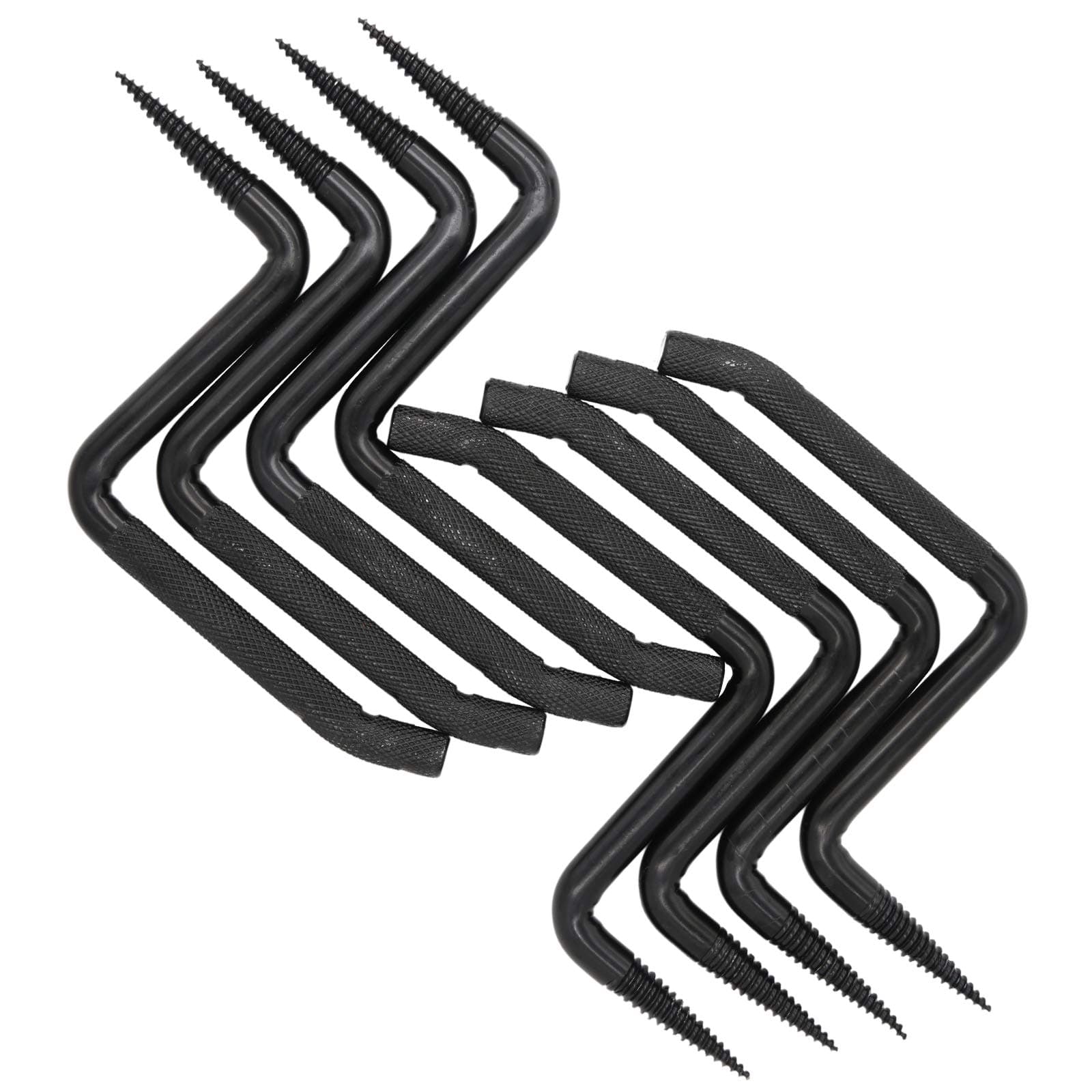 4 inch Screw-in Tree Steps for Hunting, Can Hold up to 705 lbs Fits Climbing to Tree Stands, with Slip-Resistant knurling Pattern (8Pack)