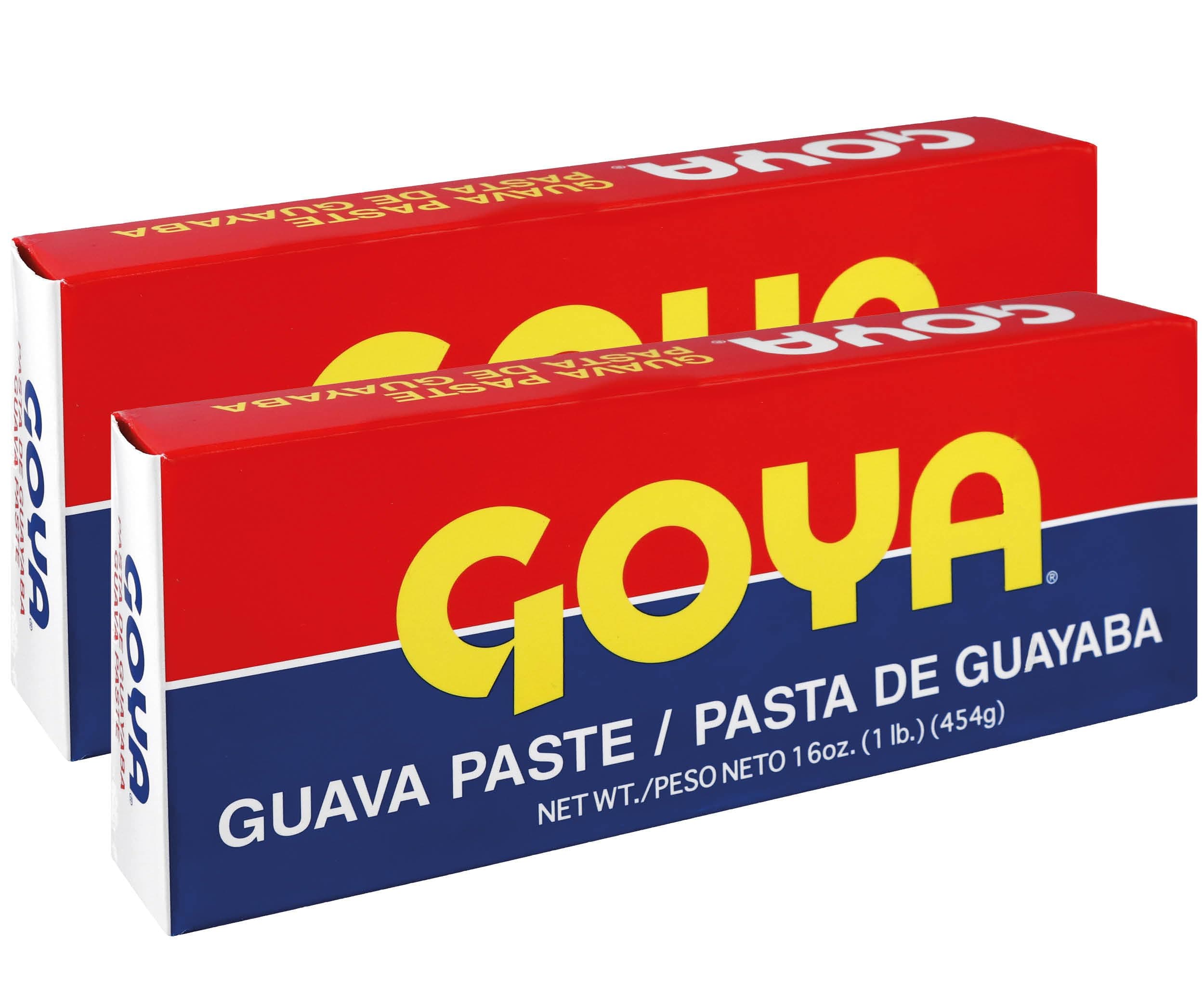 Goya Guava Paste / Pasta De Guayaba 16 Oz (1 Lb, 454 G) Bars (2 Pack) by Goya