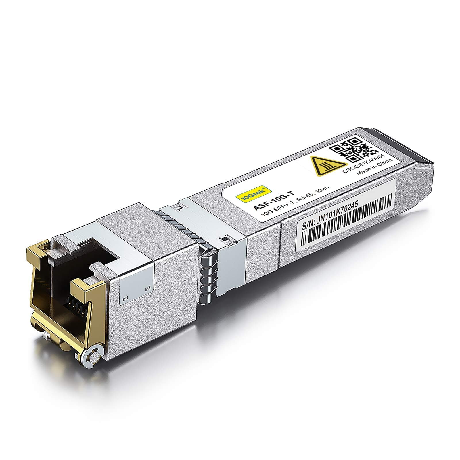 10Gtek for Cisco SFP-10G-T-S Compatible 10GBase-T SFP+ 10 Gigabit RJ45 Copper Transceiver 30-Meter