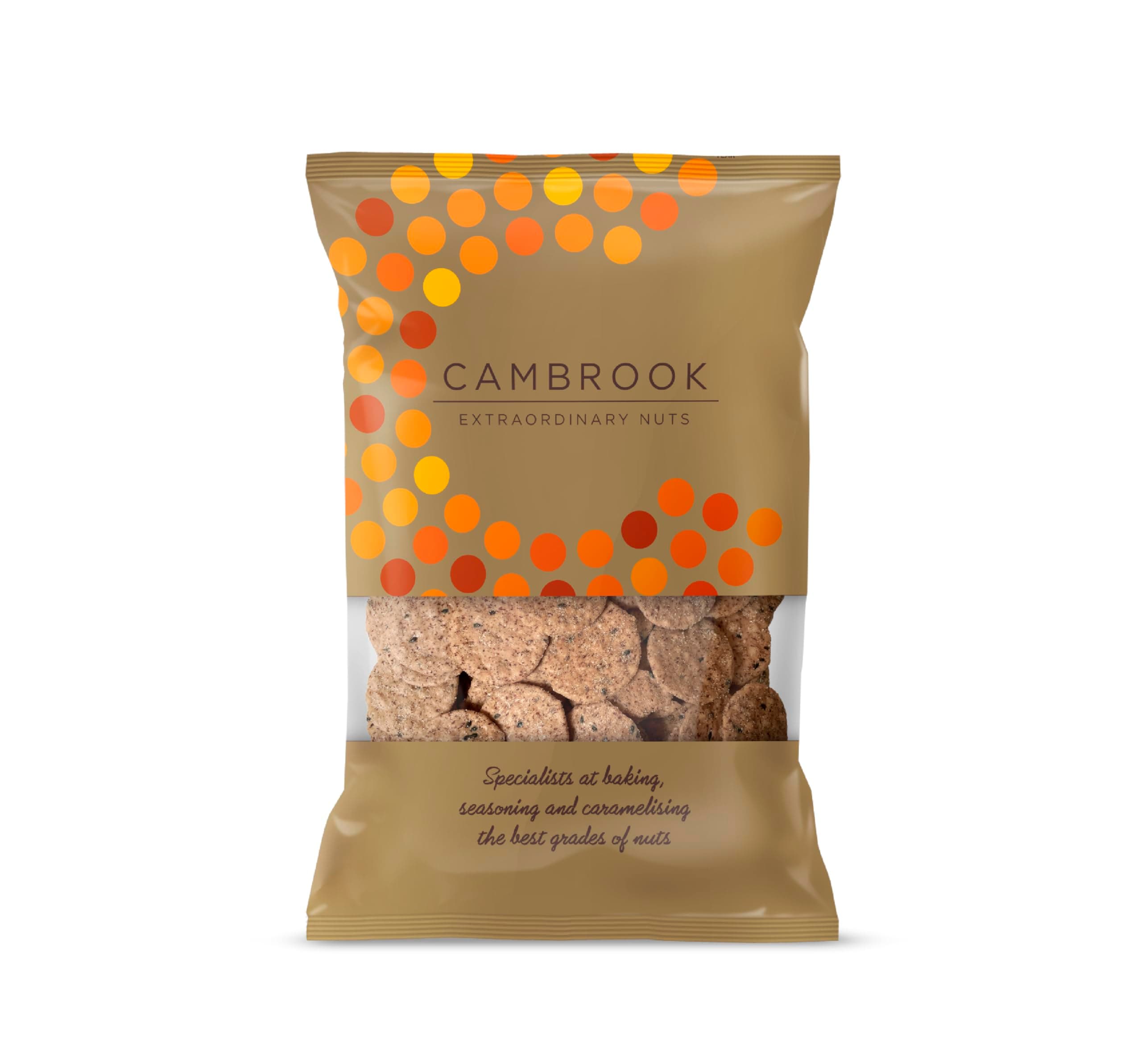 Cambrook - Black Pepper Crackers, 330g Bag