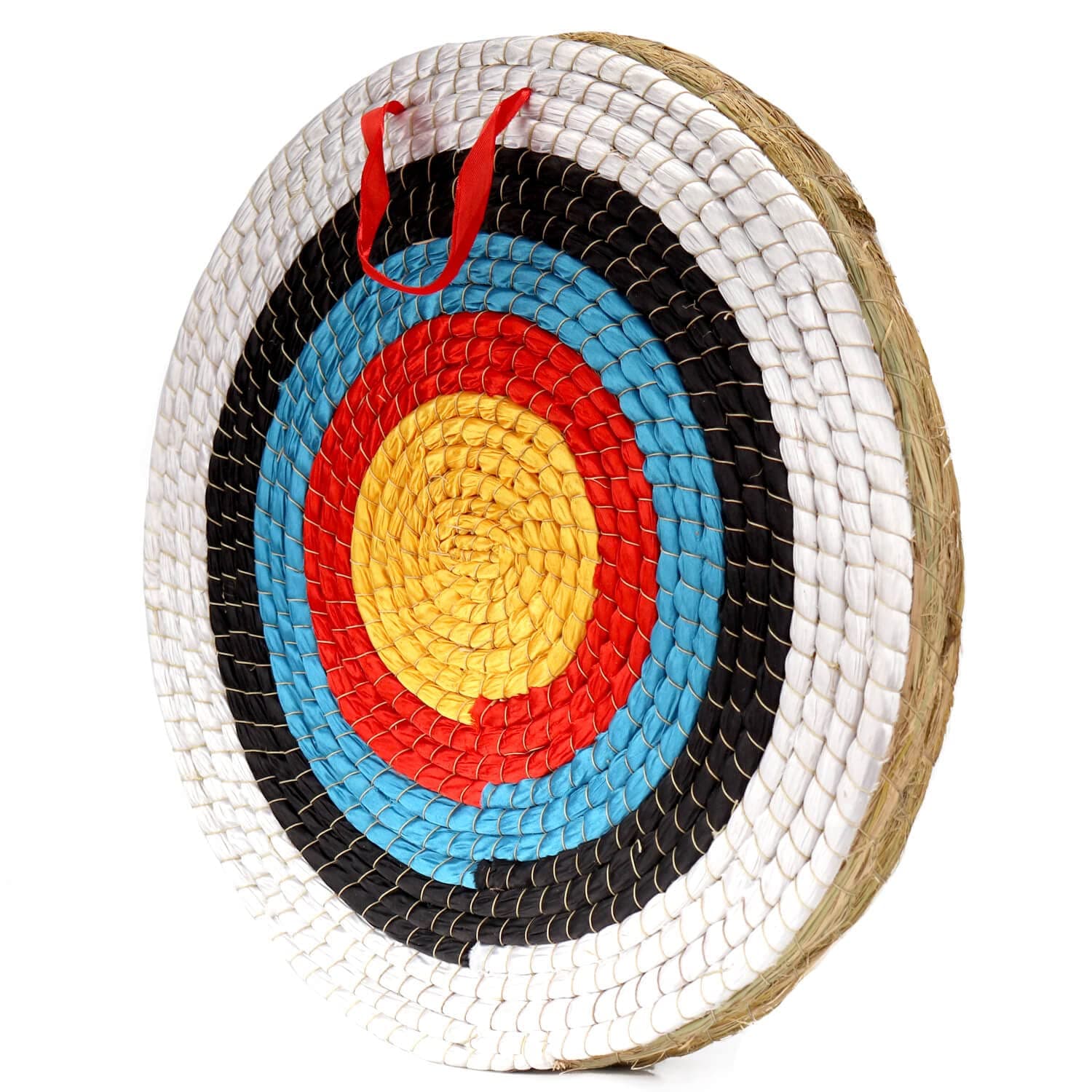 Archery Targets for Backyard Hand-Made Straw Archery Target for Recurve Bow Compound Bow or Longbow 20 Inches Traditional Bow Arrow Target for Kids Youth Adult Archery Hunting Practice