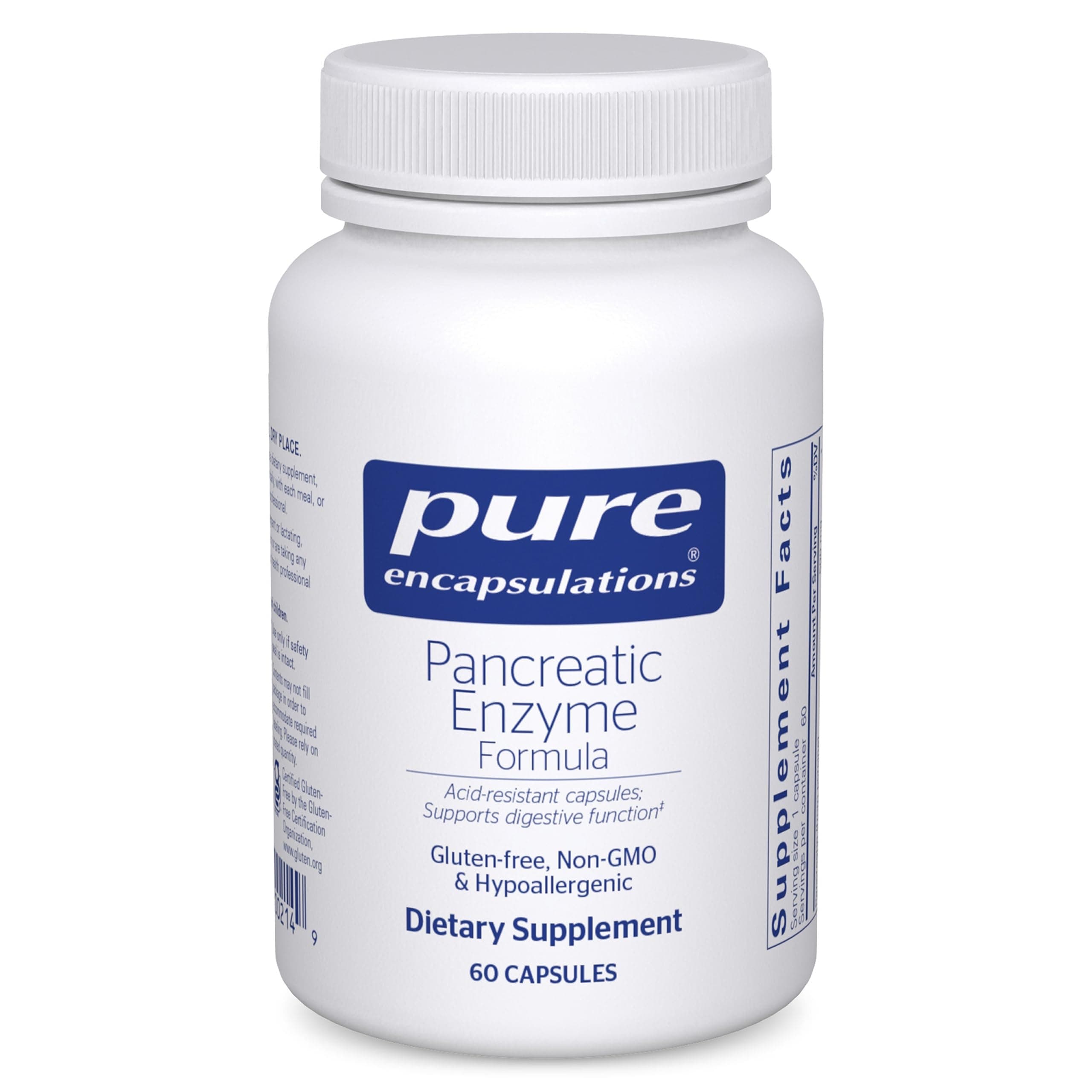 Pure Encapsulations Pancreatic Enzyme Formula 60c