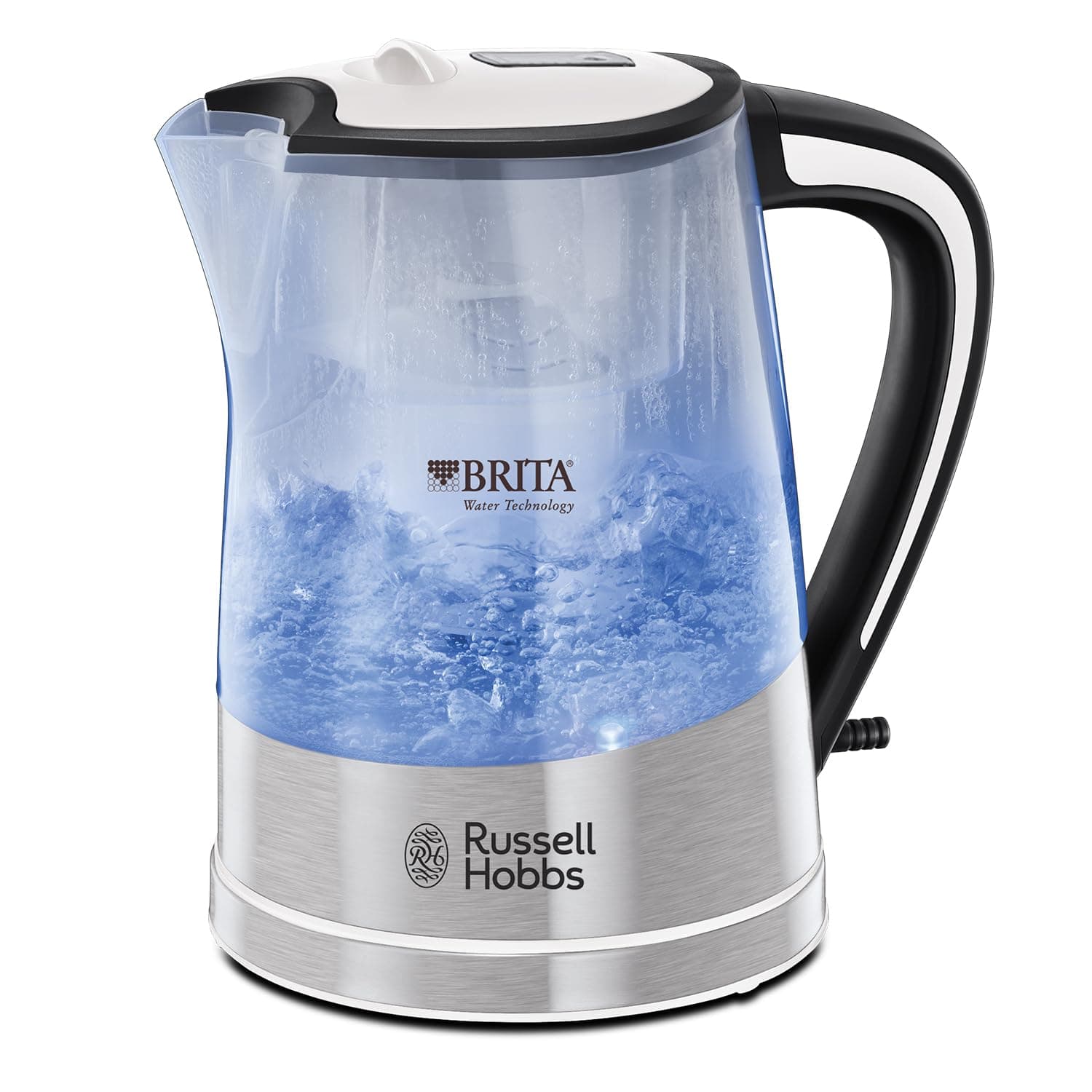 (Kettle only) - Russell Hobbs 22851 Plastic Brita Filter Purity Kettle, 3000 W, 1 L - Transparent