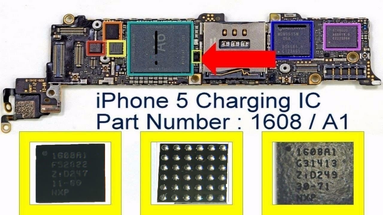 1608 Charging Power IC 1608 Chip for iPhone 5 5G