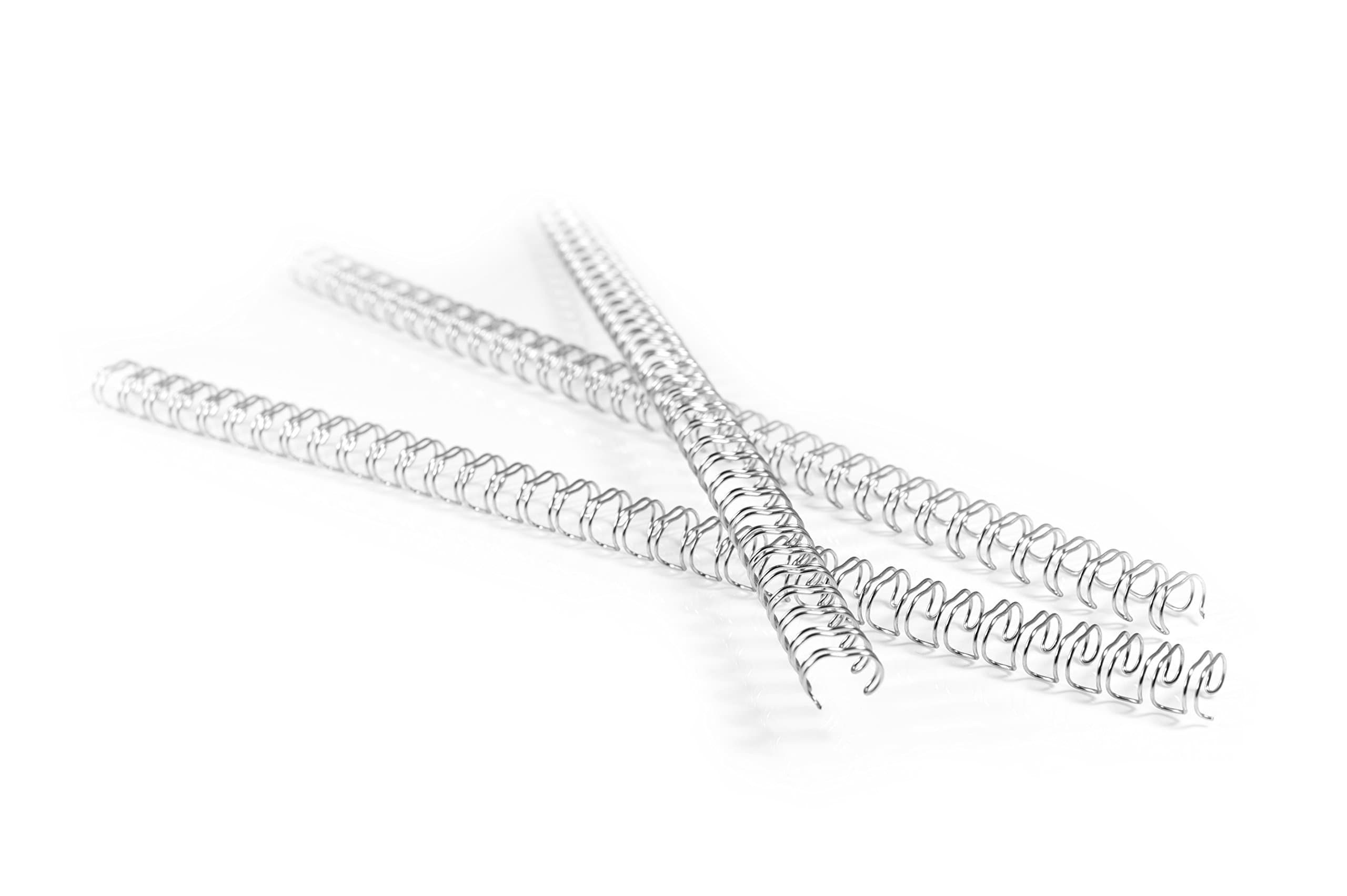 PAVO Premium Wire Binding Spines A4 7.9 mm - White (Pack of 100)