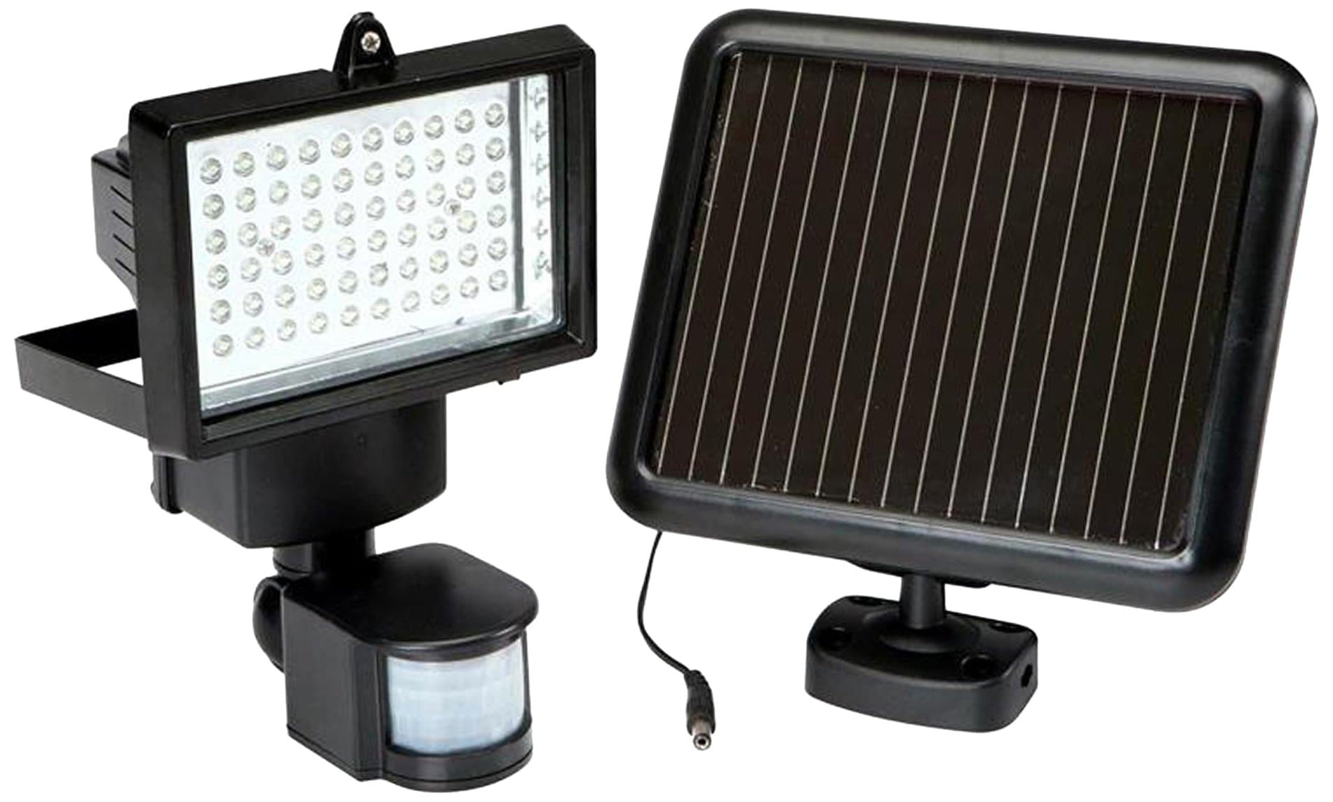 Creative Motion Super Bright 60 LED Garage Sensor Security Solar Light