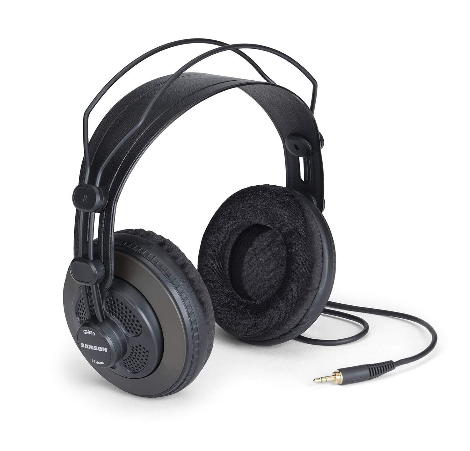 SR850 Traditional Wired Headphones, Black m