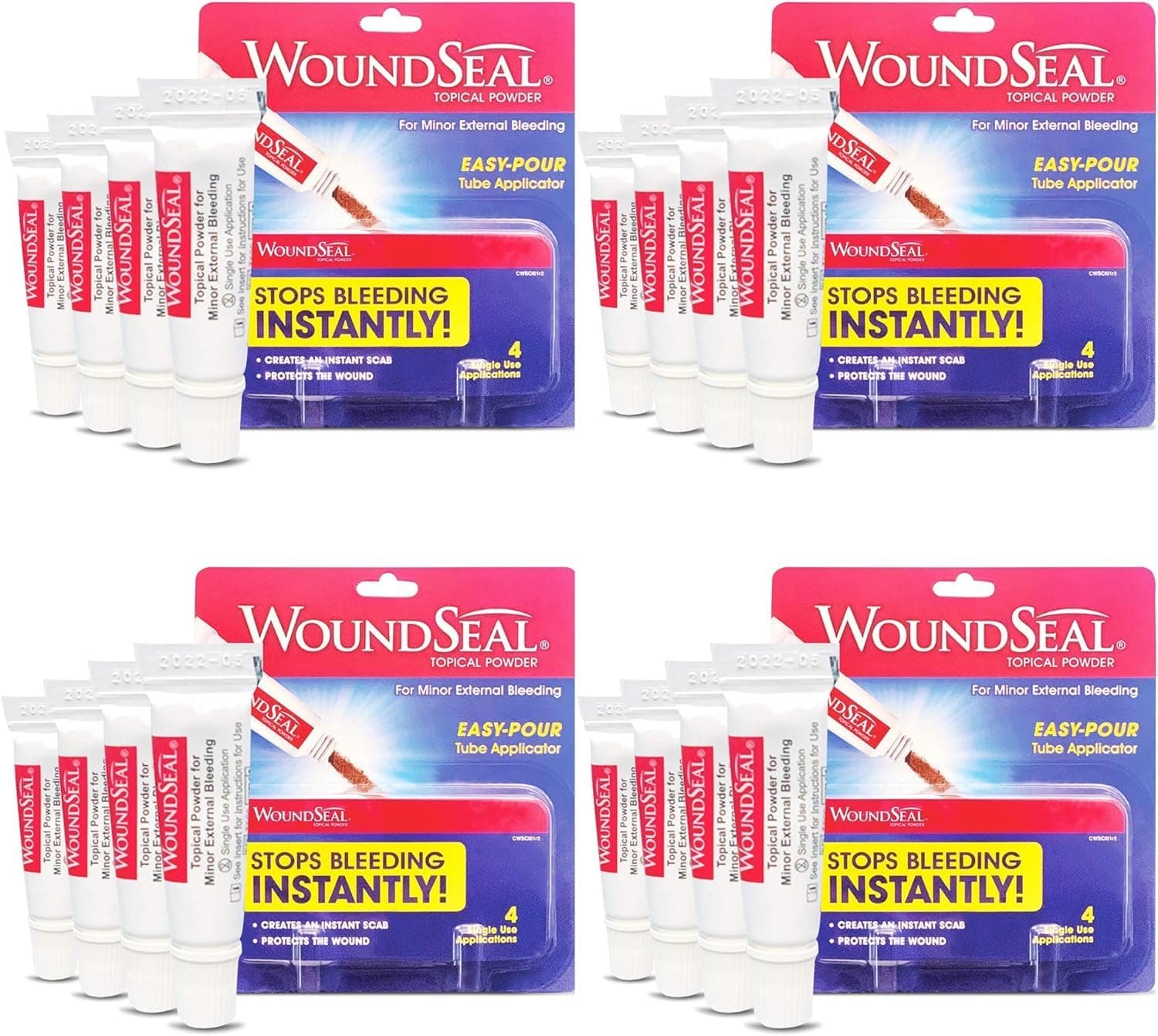 WoundSeal Powder, 4 ea (Pack of 4)