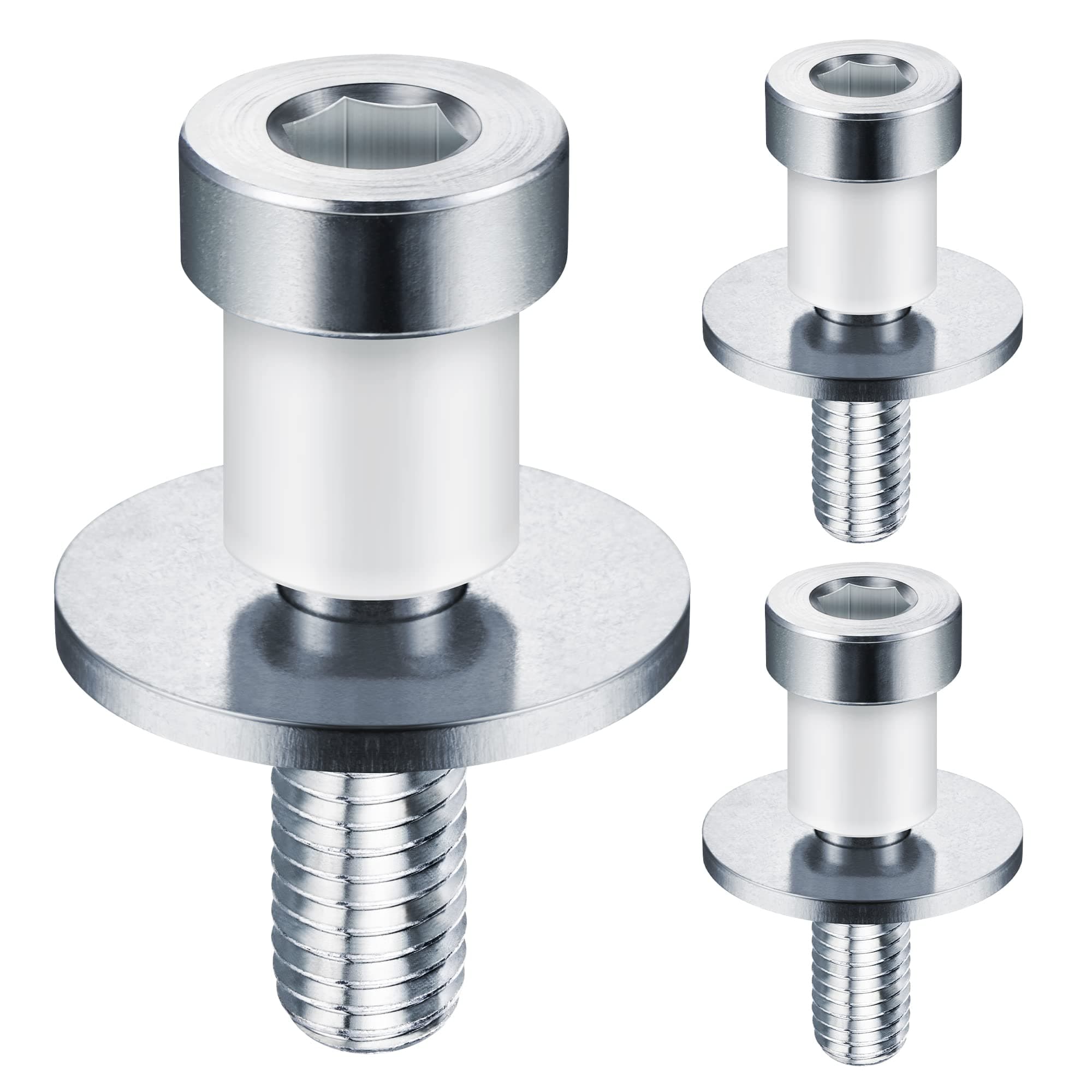 Dreyoo 3 Pack Door Striker Bolt Latch kit 38420 Compatible with 1991-71 Chevrolet/GMC 1976-71 Cadillac/Oldsmobile/Pontiac c10 Parts 73-87 OEM 9601750 Truck Door Lock Striker Bushing Pin Repair Parts