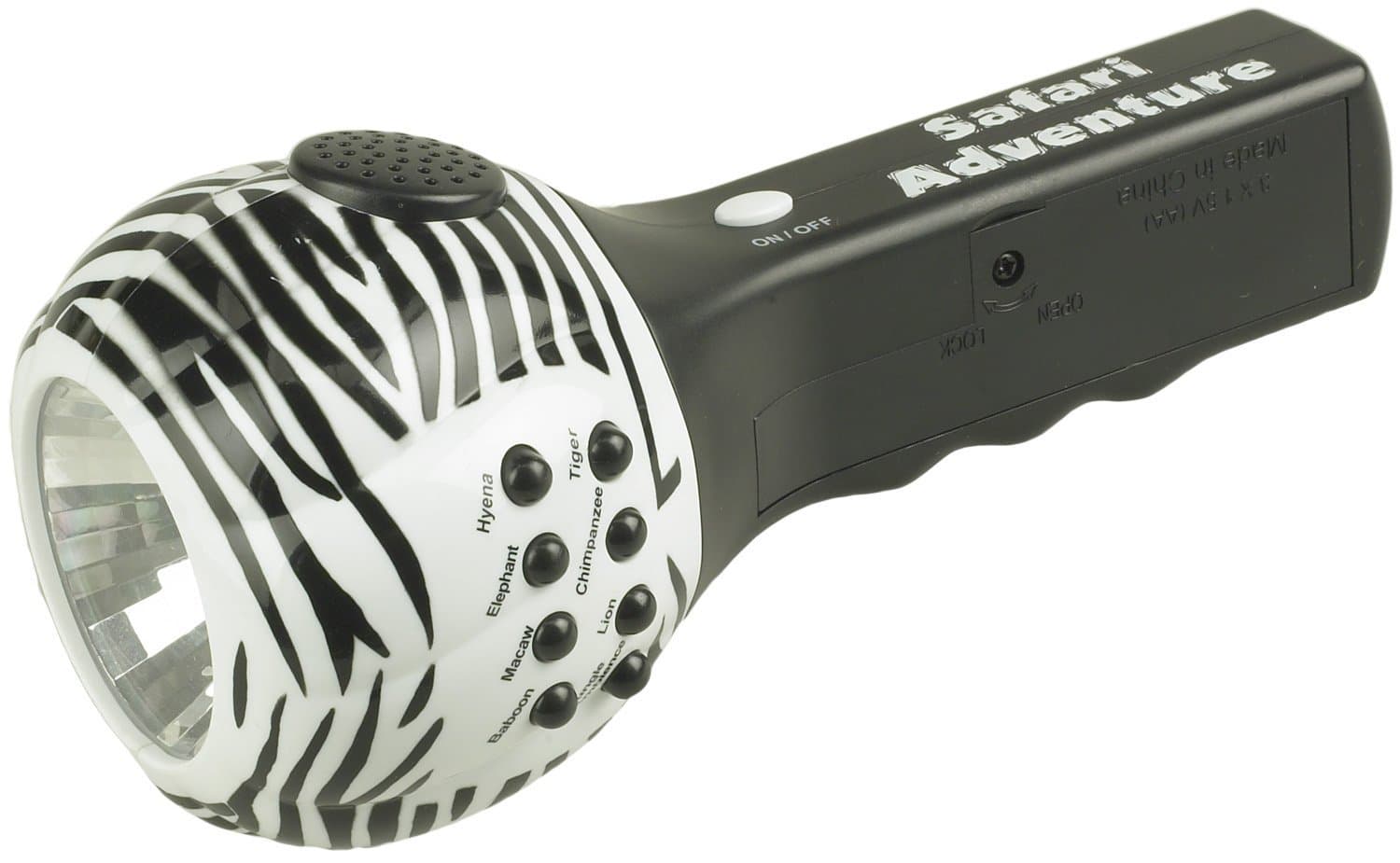 Small World Express Sound Flashlight - Safari (Colors Vary)