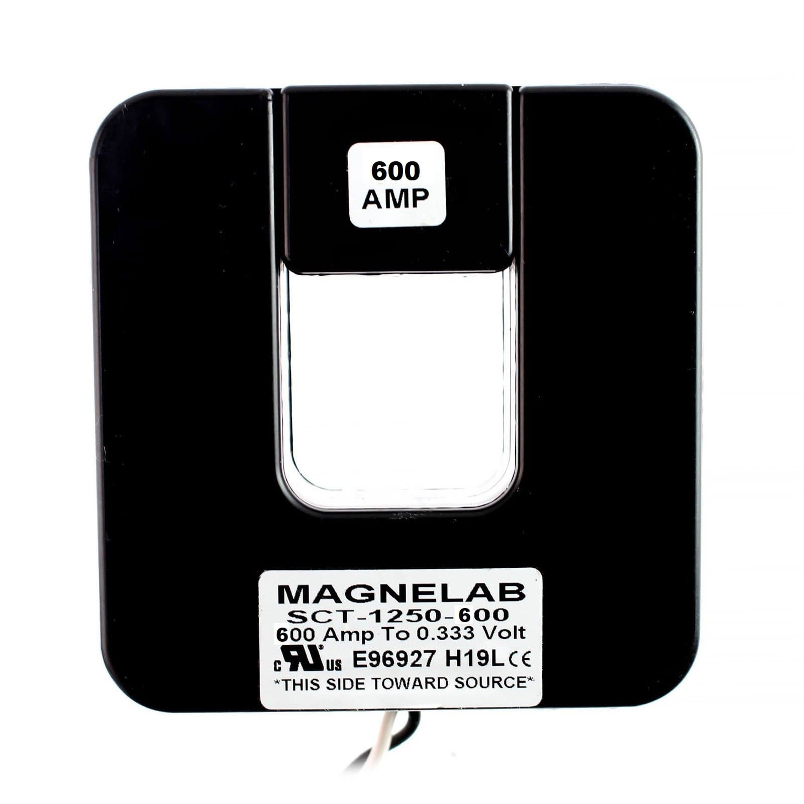 Magnelab SCT-1250-600 Split Core Current Transformer (CT) 1.25" ID 0.333V Secondary (Output) 600 Amp Primary (Input)