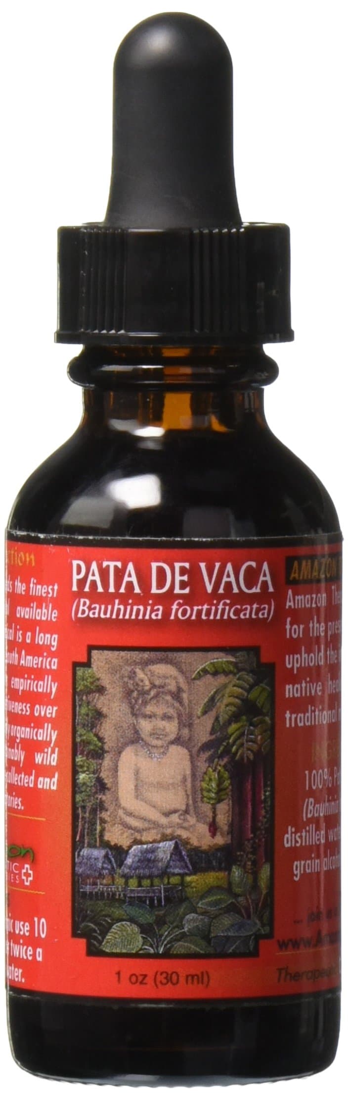 Amazon Therapeutic Laboratories Pata De Vaca Liquid Extract, 1 Ounce