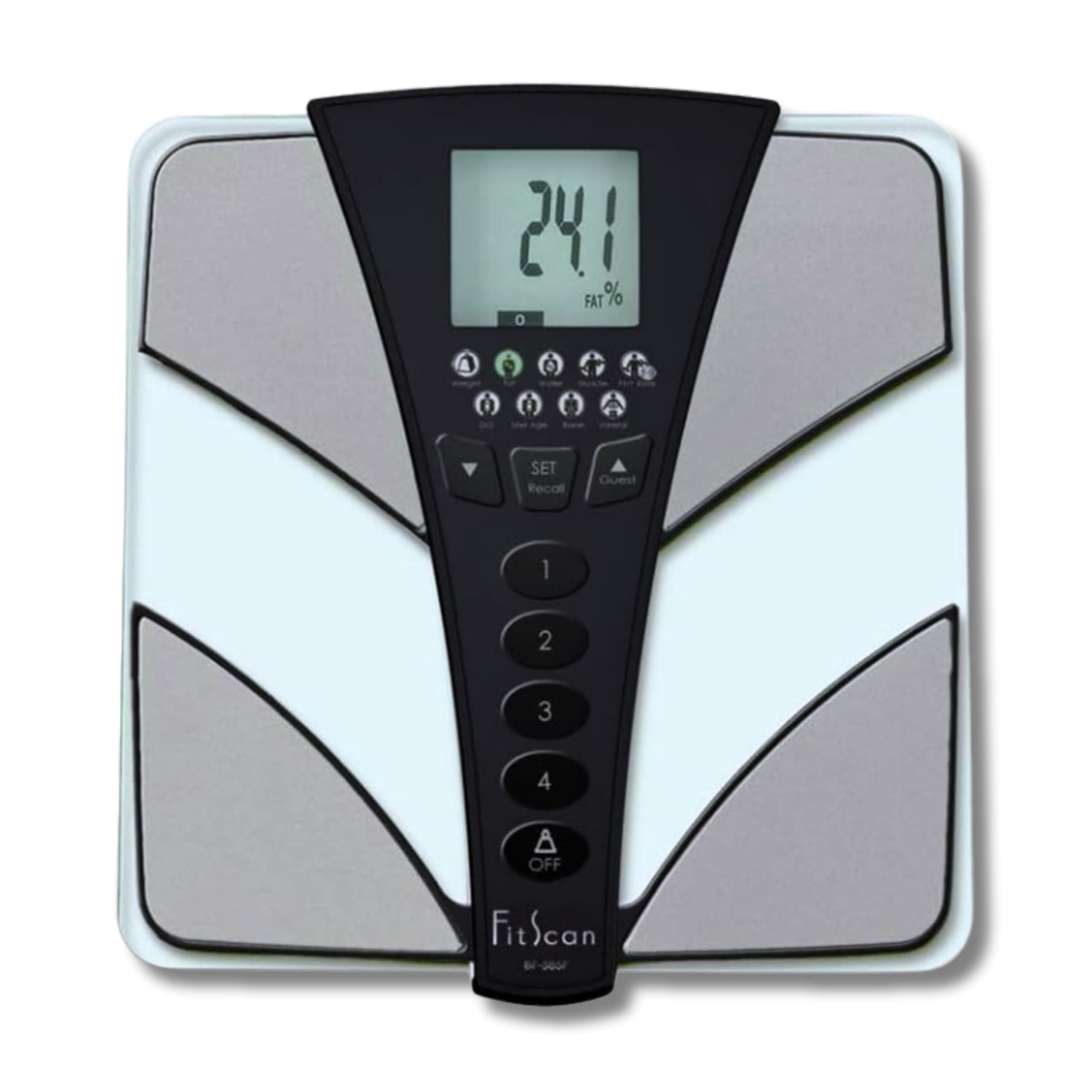 BC-585F FitScan - Japan Technology Multi-Frequency Body Composition Monitor - Smart Digital InBody Scale with Fat, Muscle Mass, BMI, Caloric Intake, Metabolism, and Visceral Fat Tracker