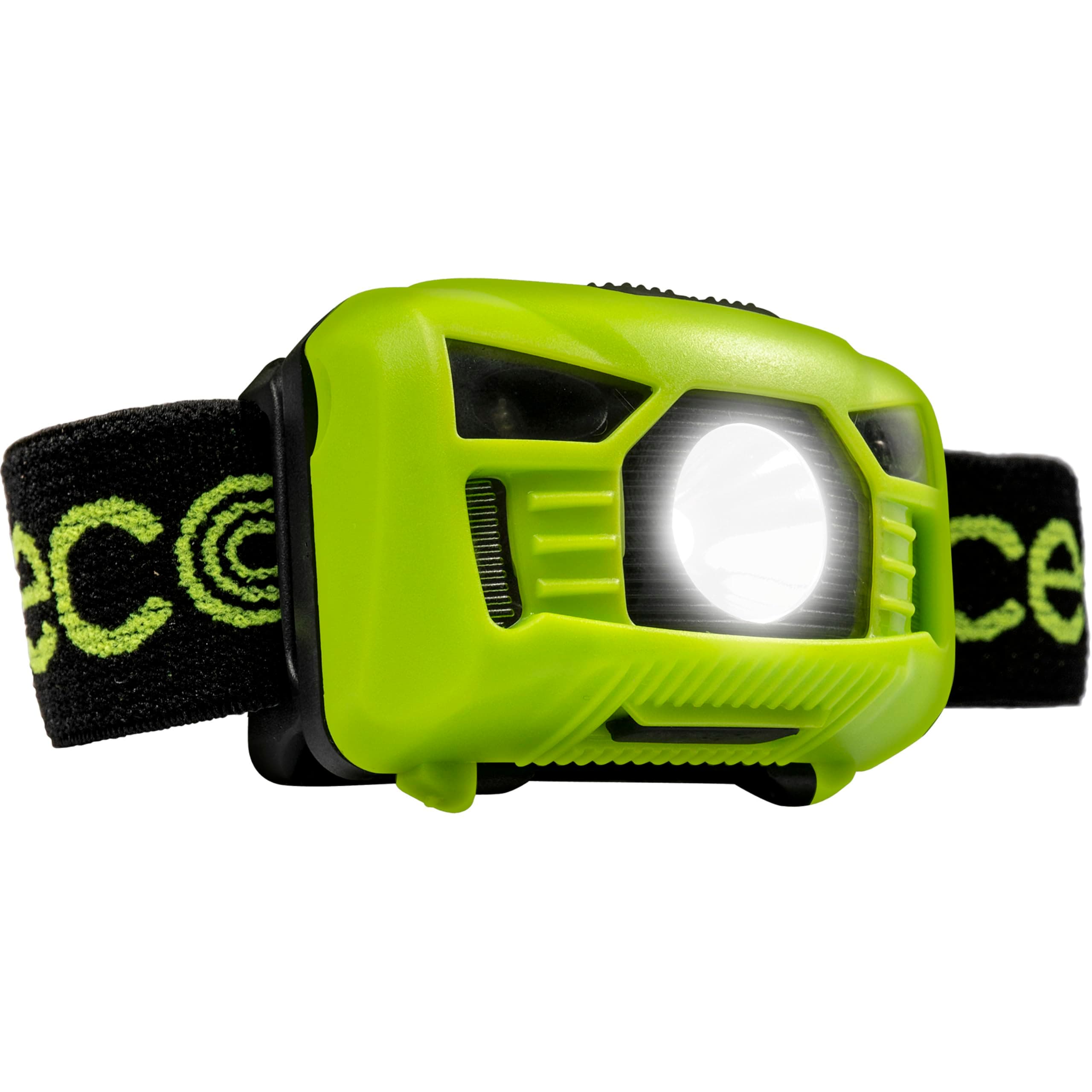 Luceco LED Inspection Head Torch with USB and PIR Motion Sensor, 5 Light Modes, Adjustable, Rechargeable, Inspection Lights, High-Vis, IK04, 3W, 150lm, 6500K, LILH15P65