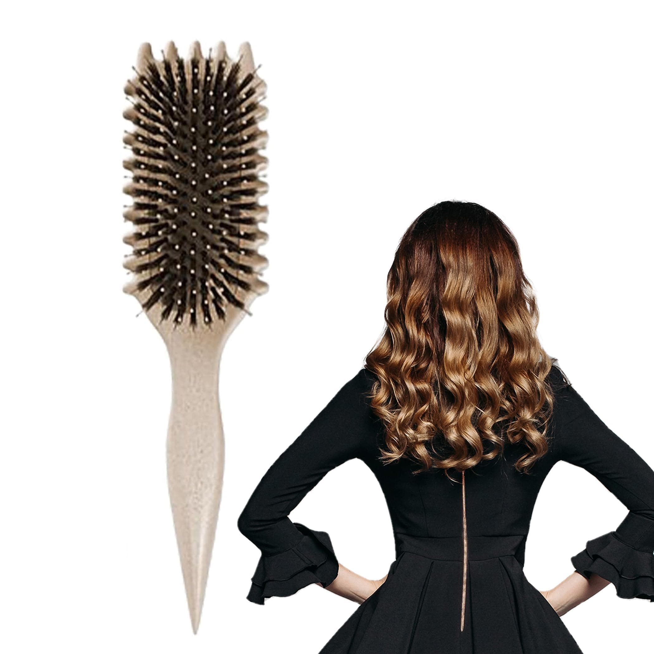 Generic Curl Defining Brush,Achieve Perfectly Defined Curls, Ideal For Curly Hair,The Essential Tool For Shaping and Styling Your Curls