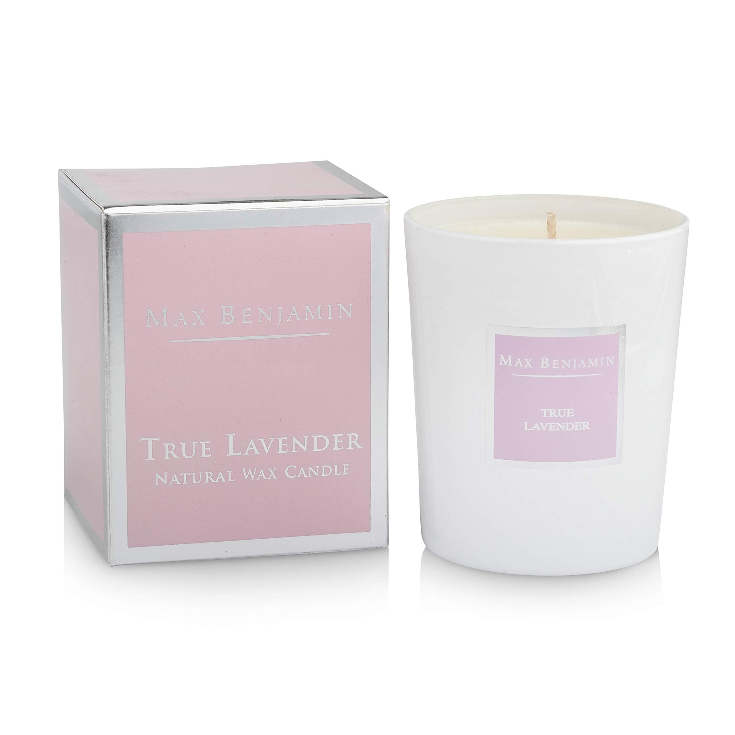Max Benjamin True Lavender Luxury Natural Candle - C6