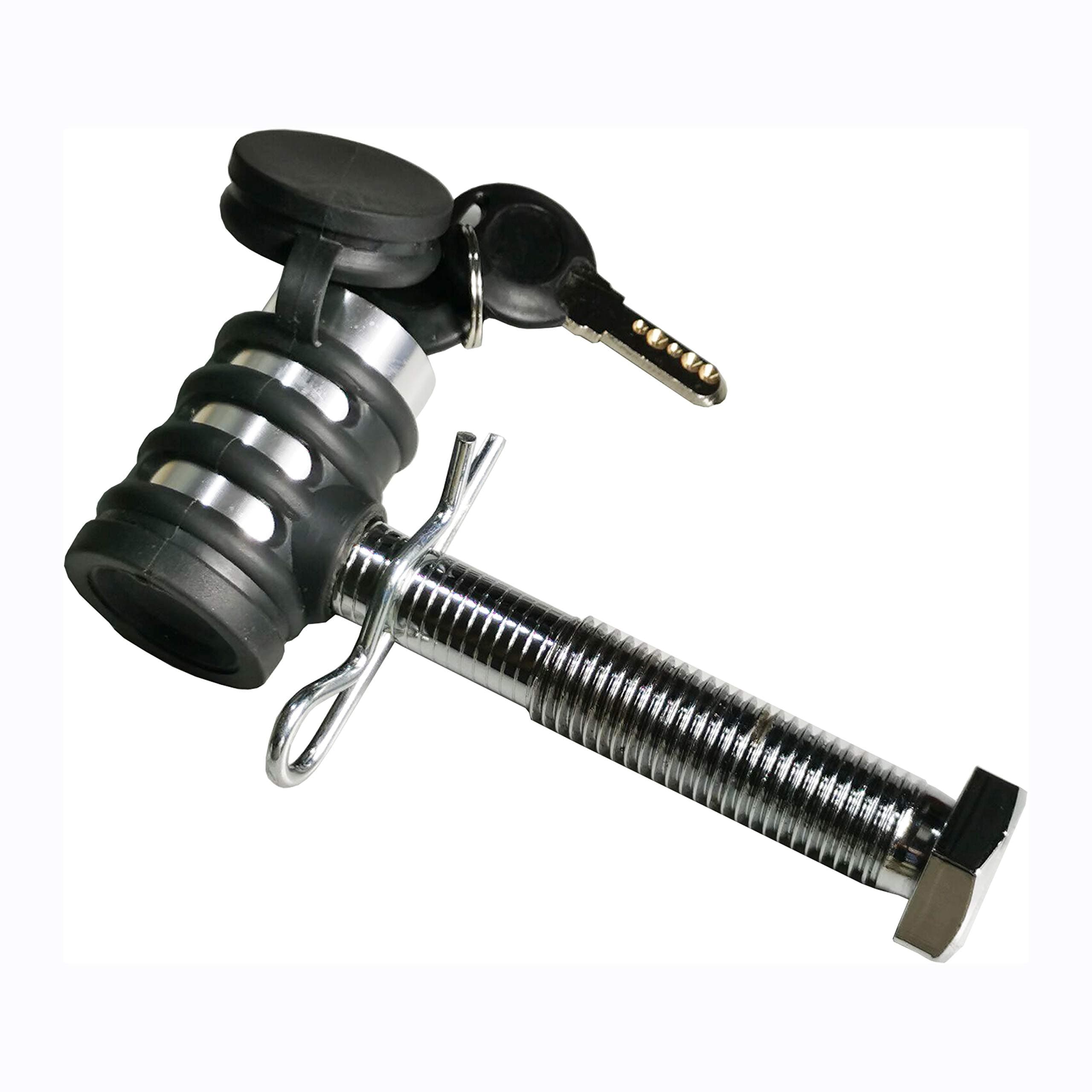 MaxxHaul 50376 Threaded Hitch Locking Pin for MaxxHaul Models 70210, 50250 & 50606 Bike Racks with Compatible Parts ONLY, M16 Threaded pin Works on The 2" receivers Less Than 3.3" Wide