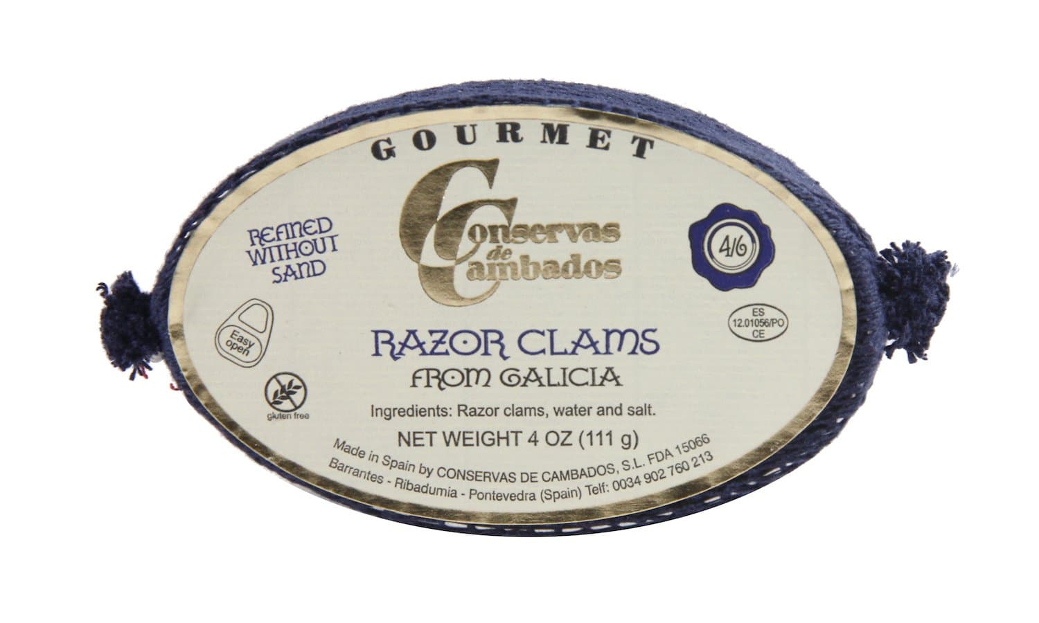 Navajas - Premium Razor Clams in Brine
