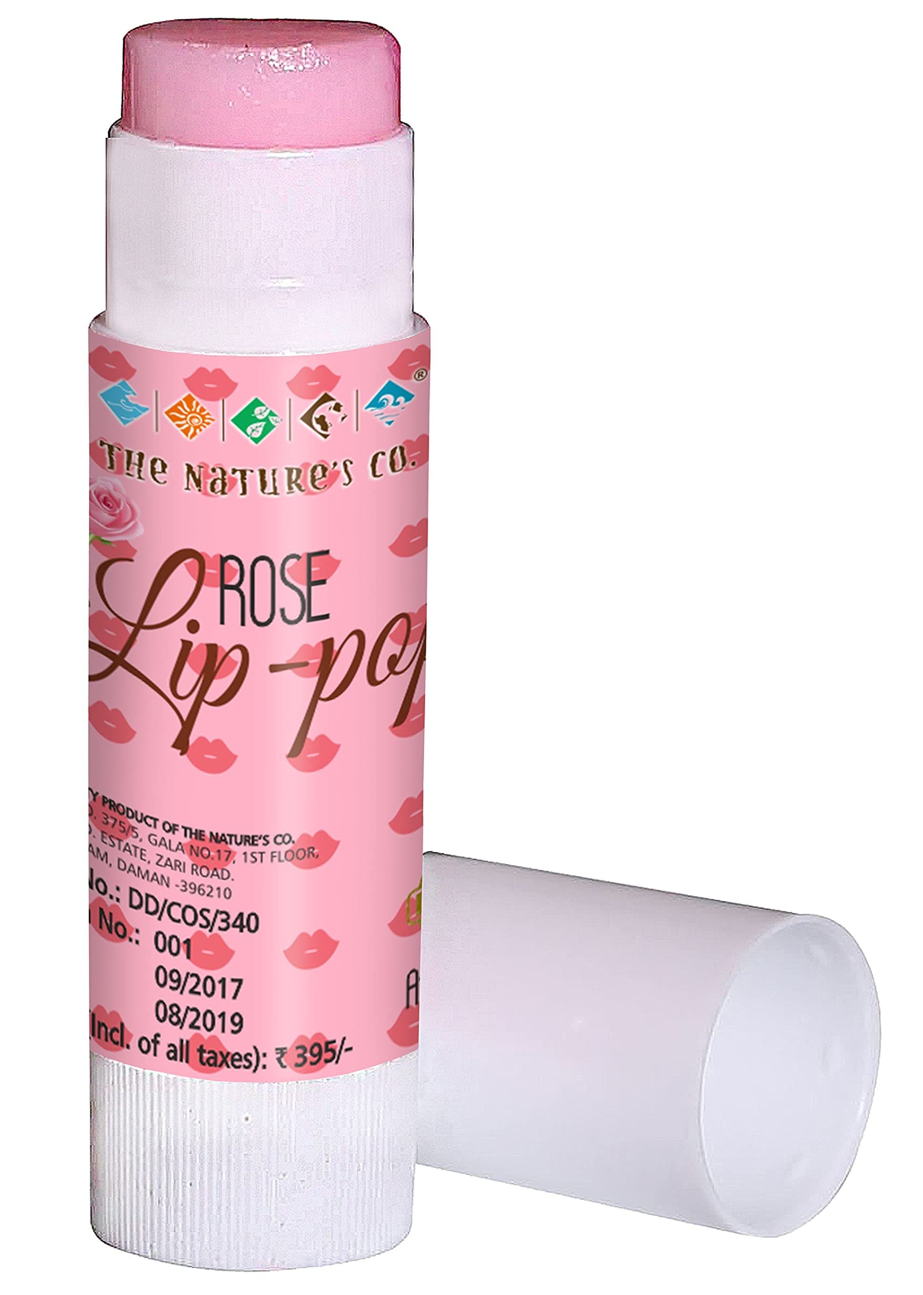 The Natures Co.Rose Lip-Pop (5 ml)