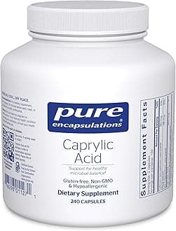 Caprylic Acid | Supplement for Gut and Digestive Health, GI Balance, Gastrointestinal Support, and Intestinal Health* | 240 Capsules