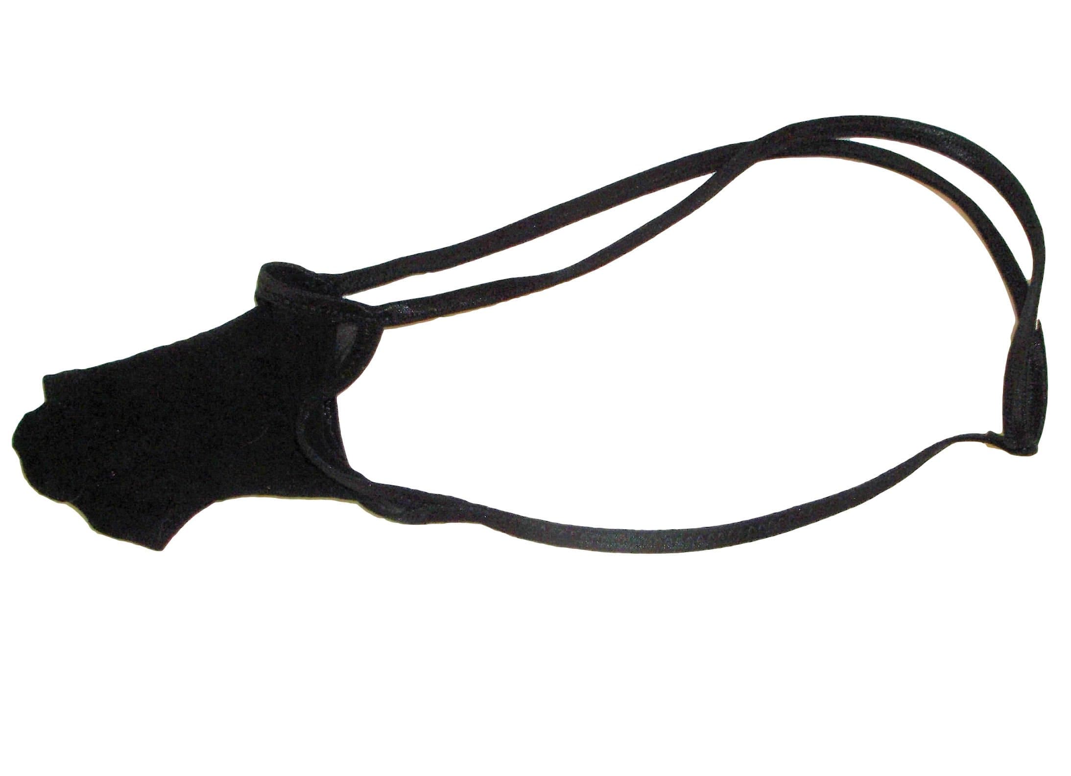 Mens G String Torpedo Missile Thong EXPANDABLE Stretchy Stocking JET BLACK Made in USA