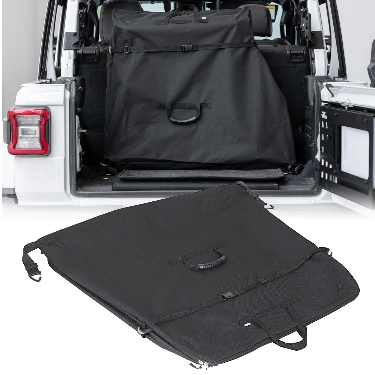 JOYTUTUS Freedom Panel Hard Top Storage Bag Compatible with 2007-2026 Wrangler JK JL & Gladiator JT 2/4 Door, Hard Top Storage Bag Waterproof and Wear-Resistant